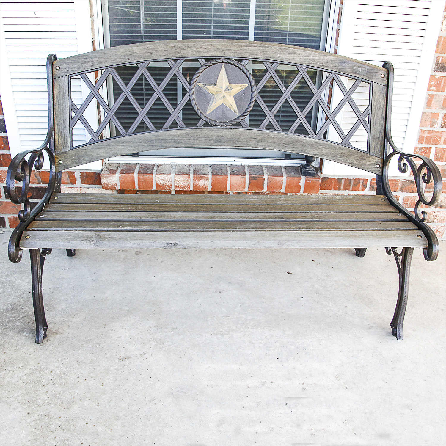 Texas Star Bench