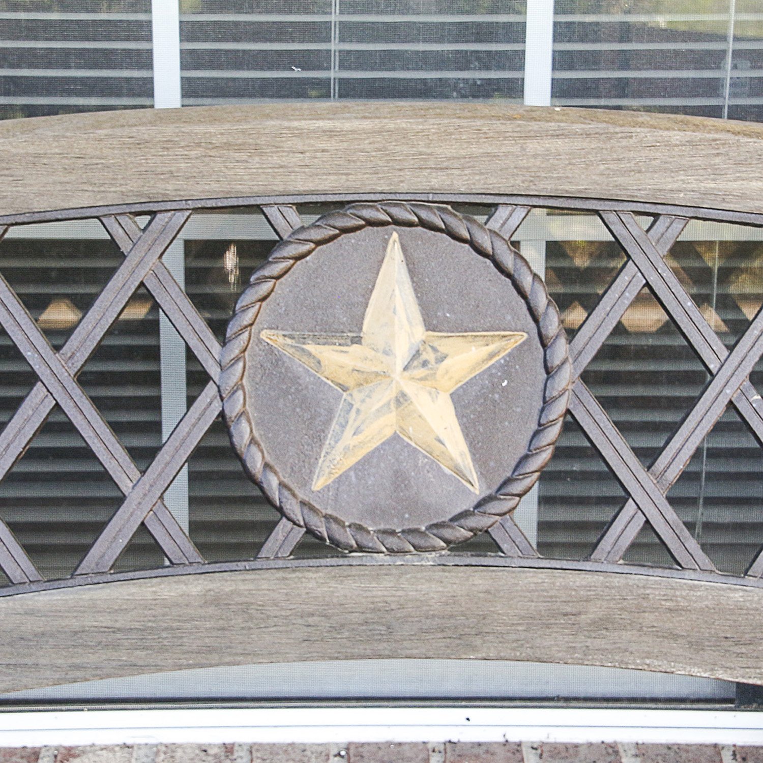 Texas Star Bench