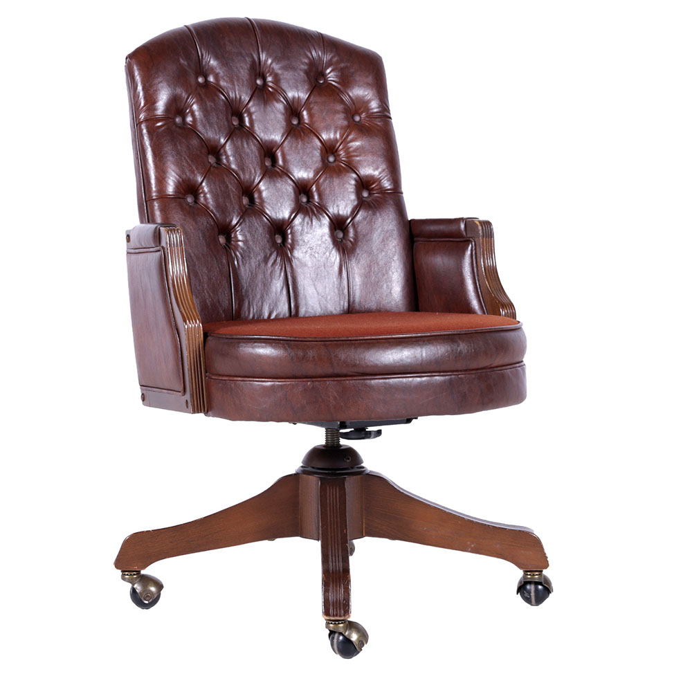 Paoli Chair Co. Vinyl Swivel Office Chair
