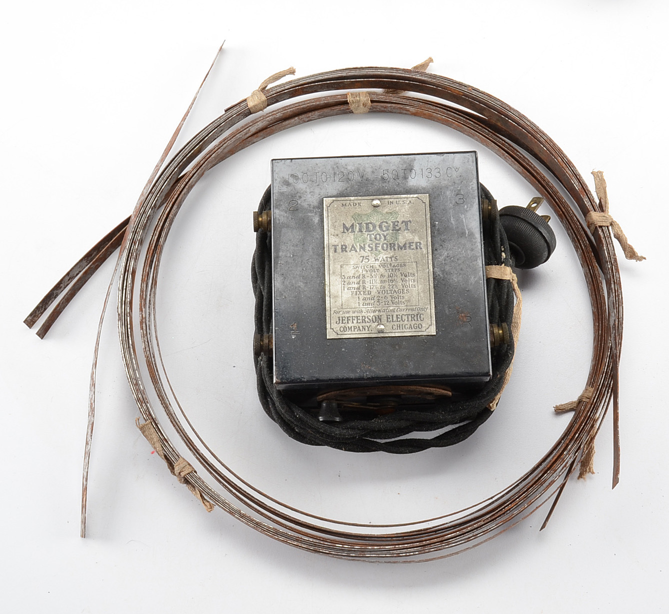 Carlisle & Finch Antique Train Set