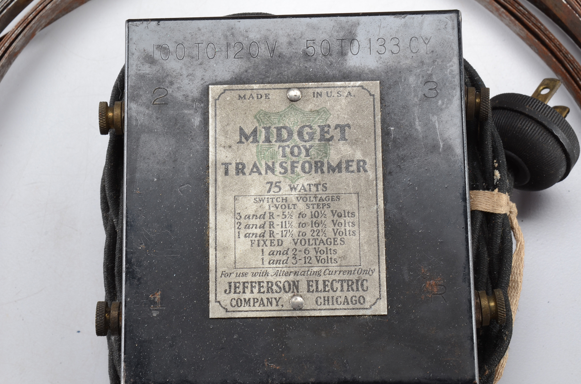 Carlisle & Finch Antique Train Set