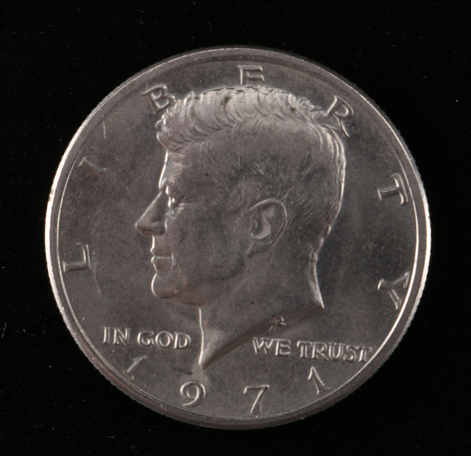 A Collection of Ten Kennedy Half Dollars