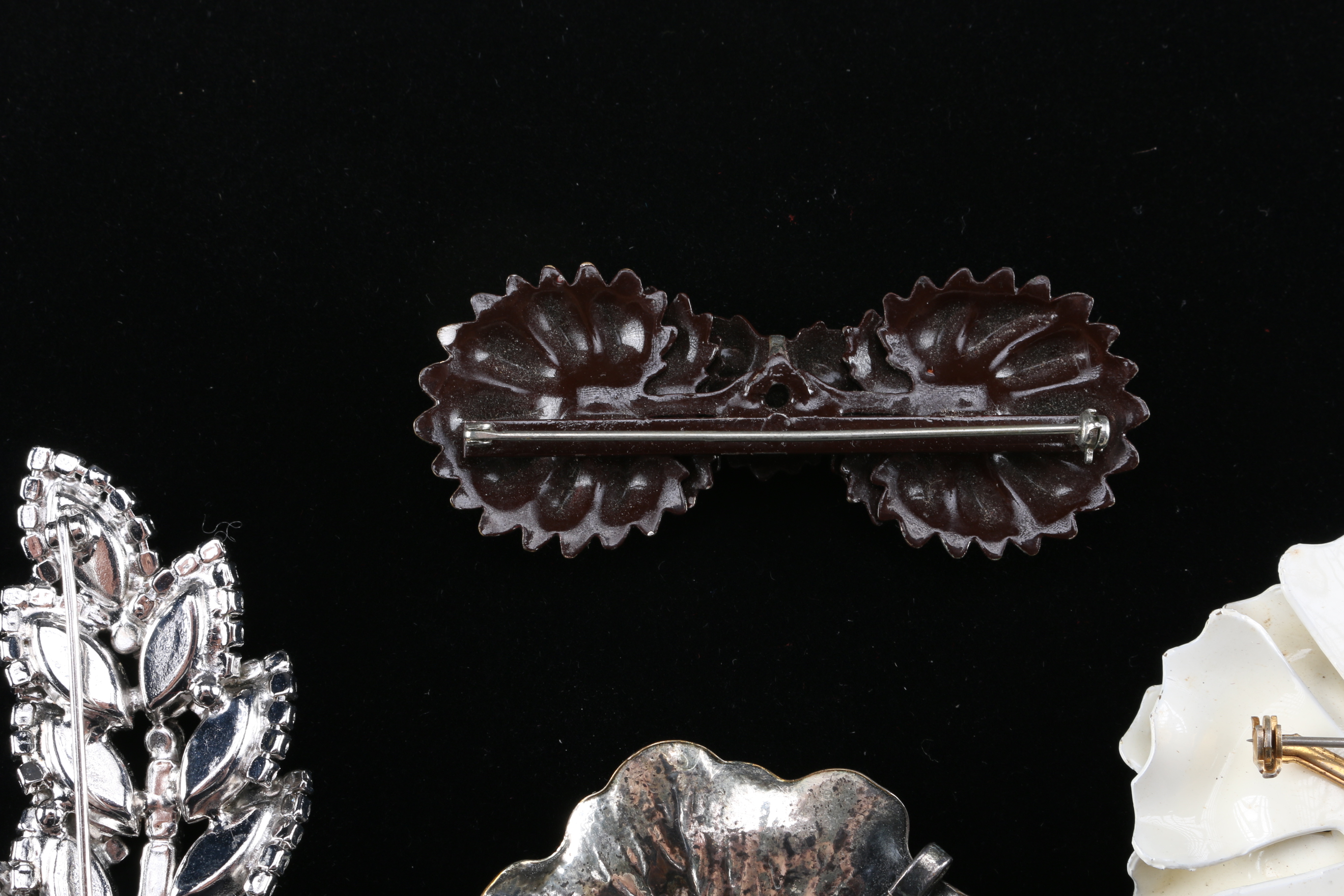 Selection of Four Vintage Brooches