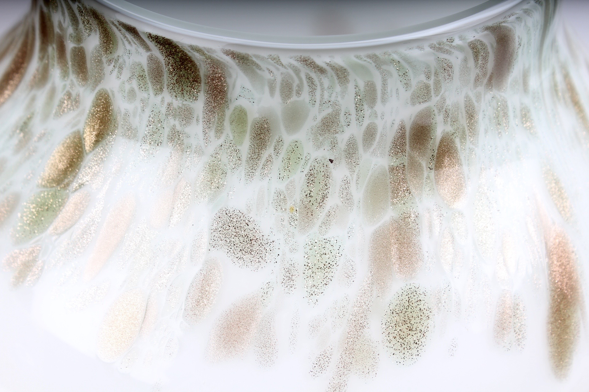 Red White and Blue Art Glass Vases