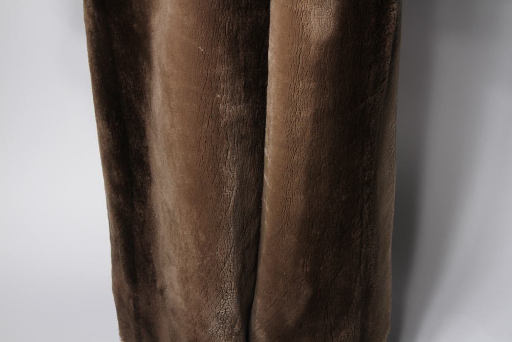 Vintage Sheared Beaver Fur Coat by Pino