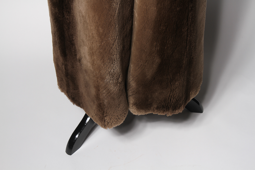 Vintage Sheared Beaver Fur Coat by Pino