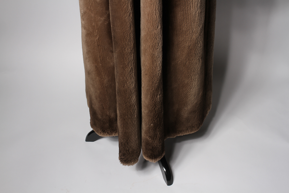 Vintage Sheared Beaver Fur Coat by Pino