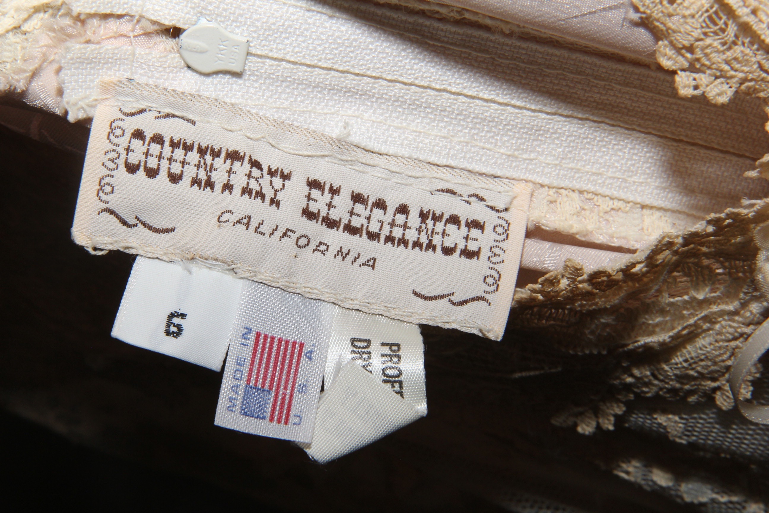 Country Elegance Lace Dress