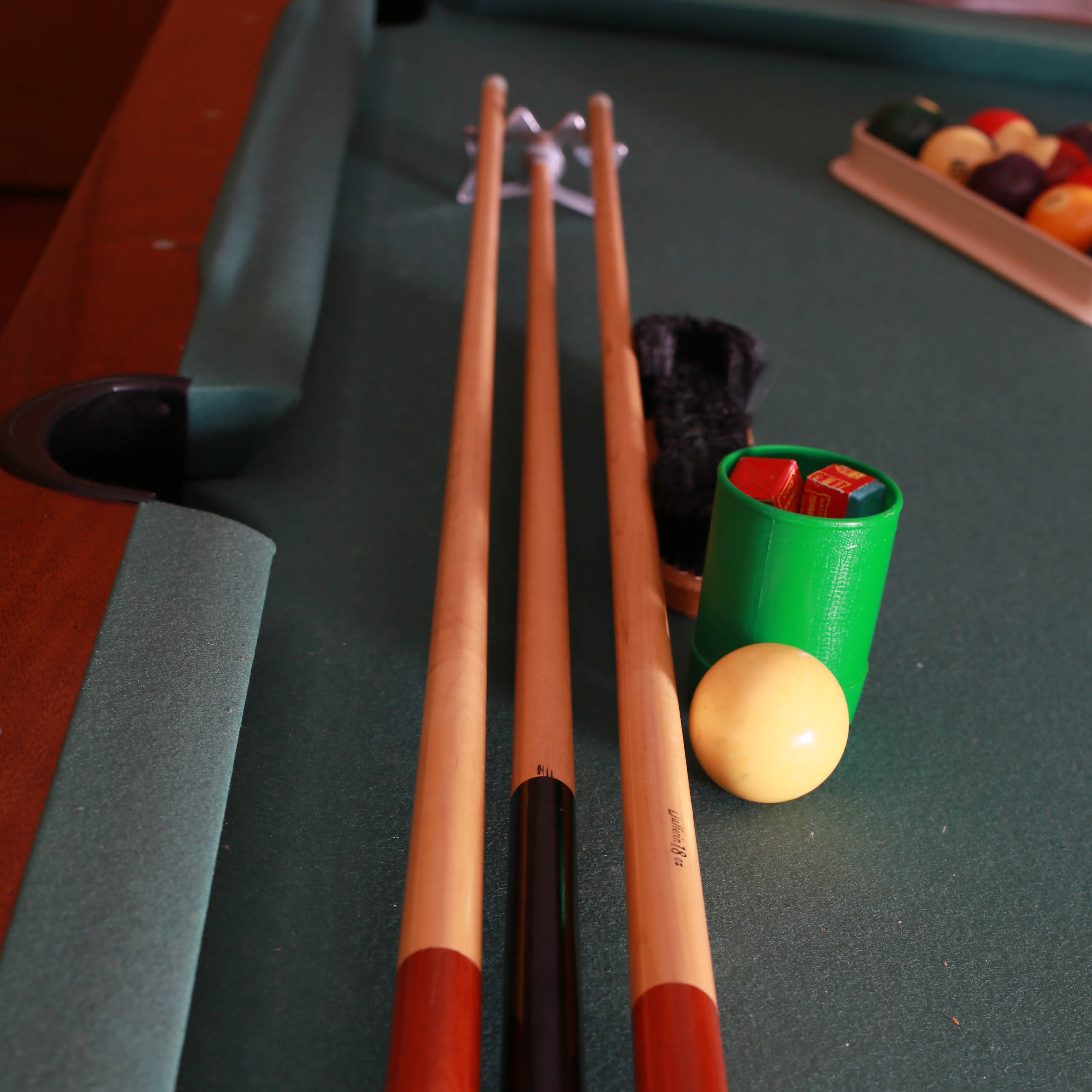 Hawthorne by Brunswick Pool Table with Accessories