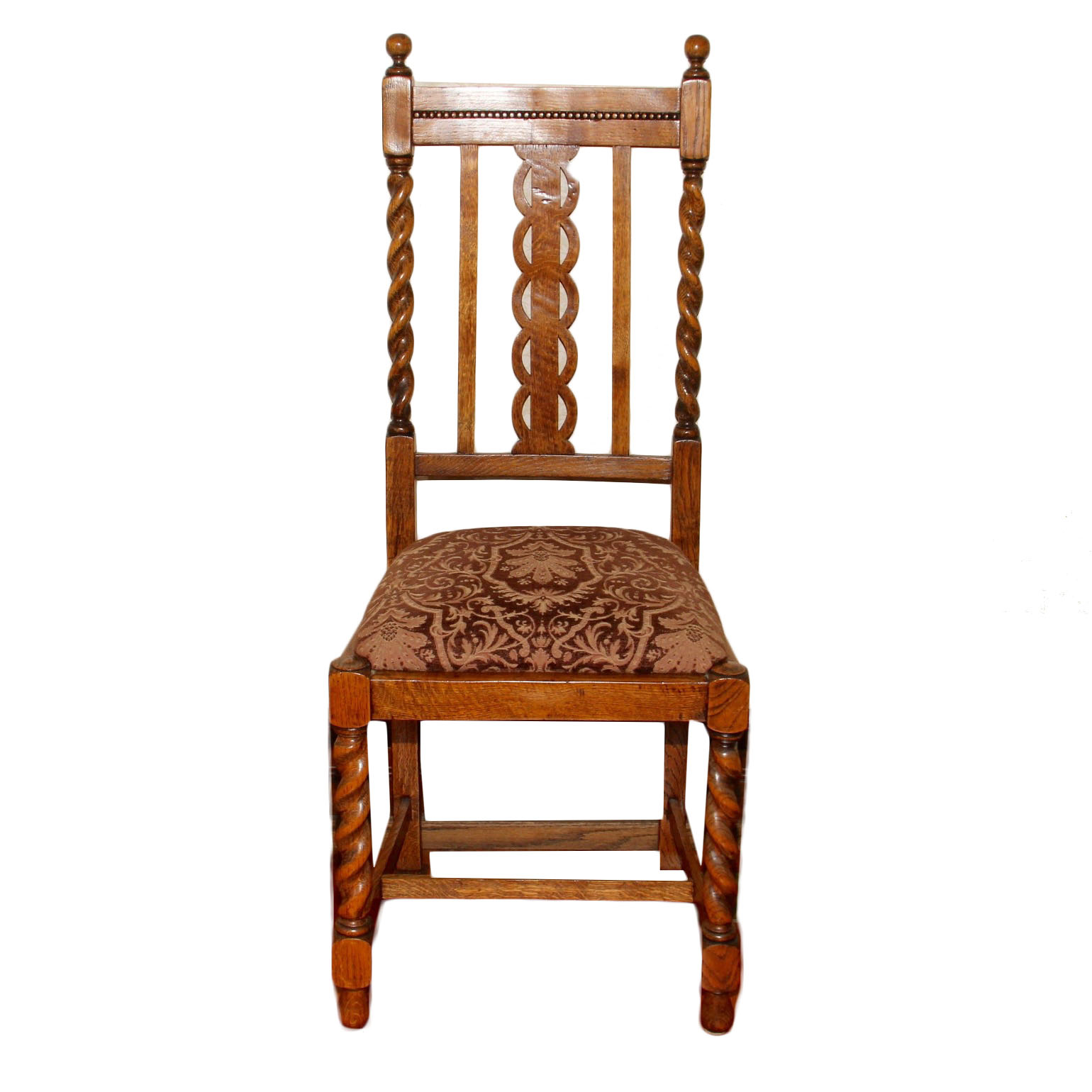 Set of Barley Twist Dining Room Chairs