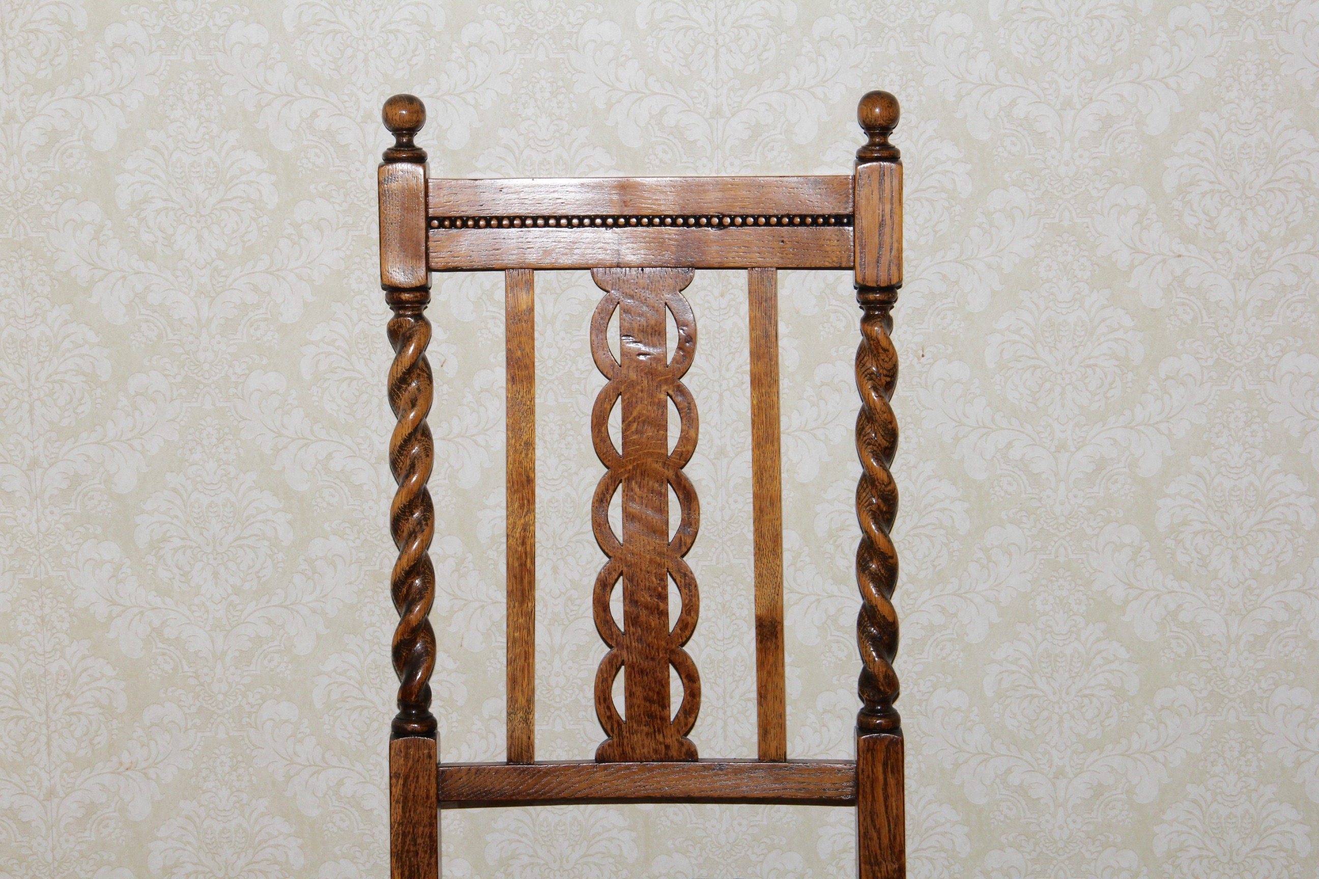 Set of Barley Twist Dining Room Chairs