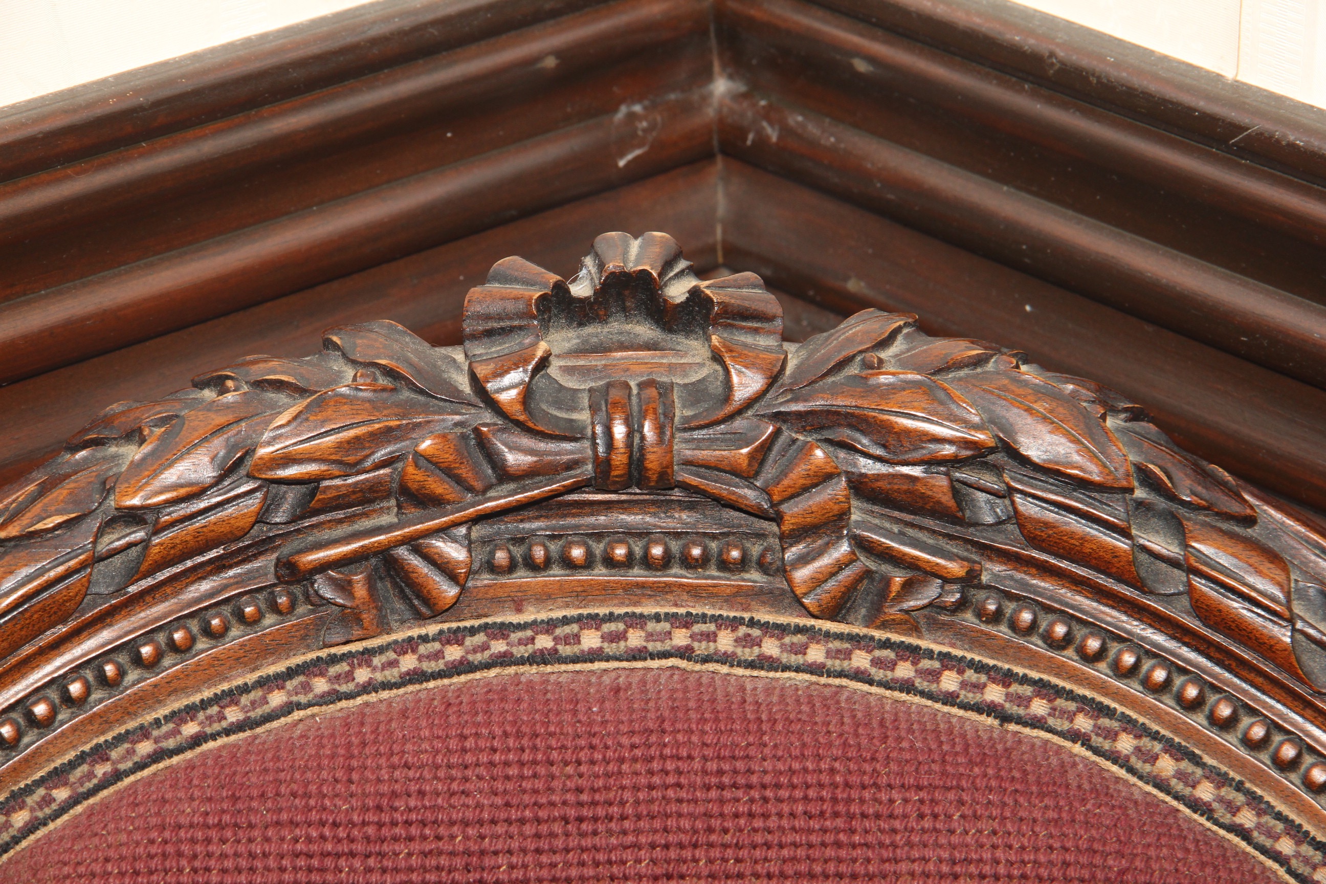 Louis XVI Style Needlepoint Arm Chair