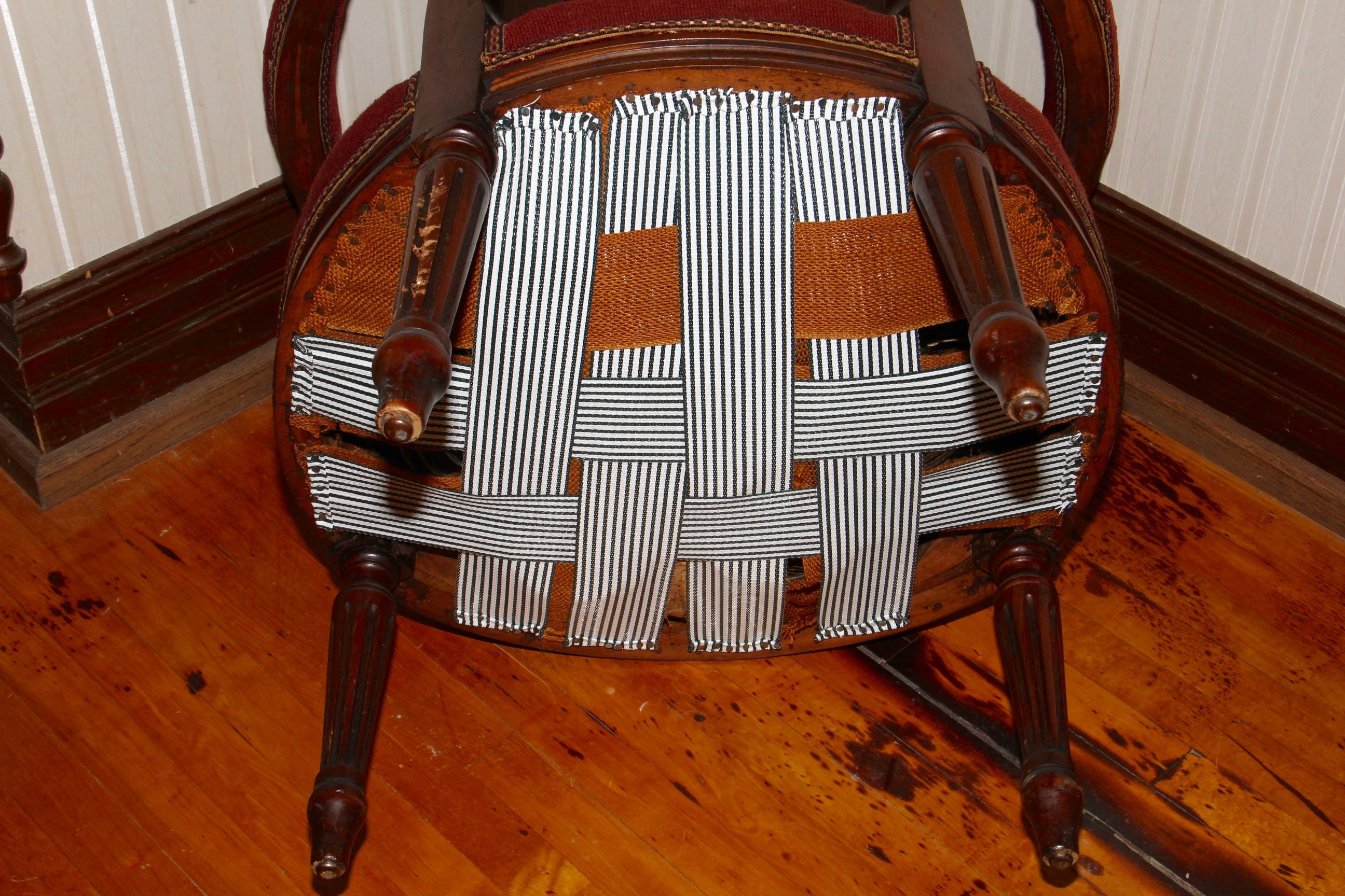 Louis XVI Style Needlepoint Arm Chair