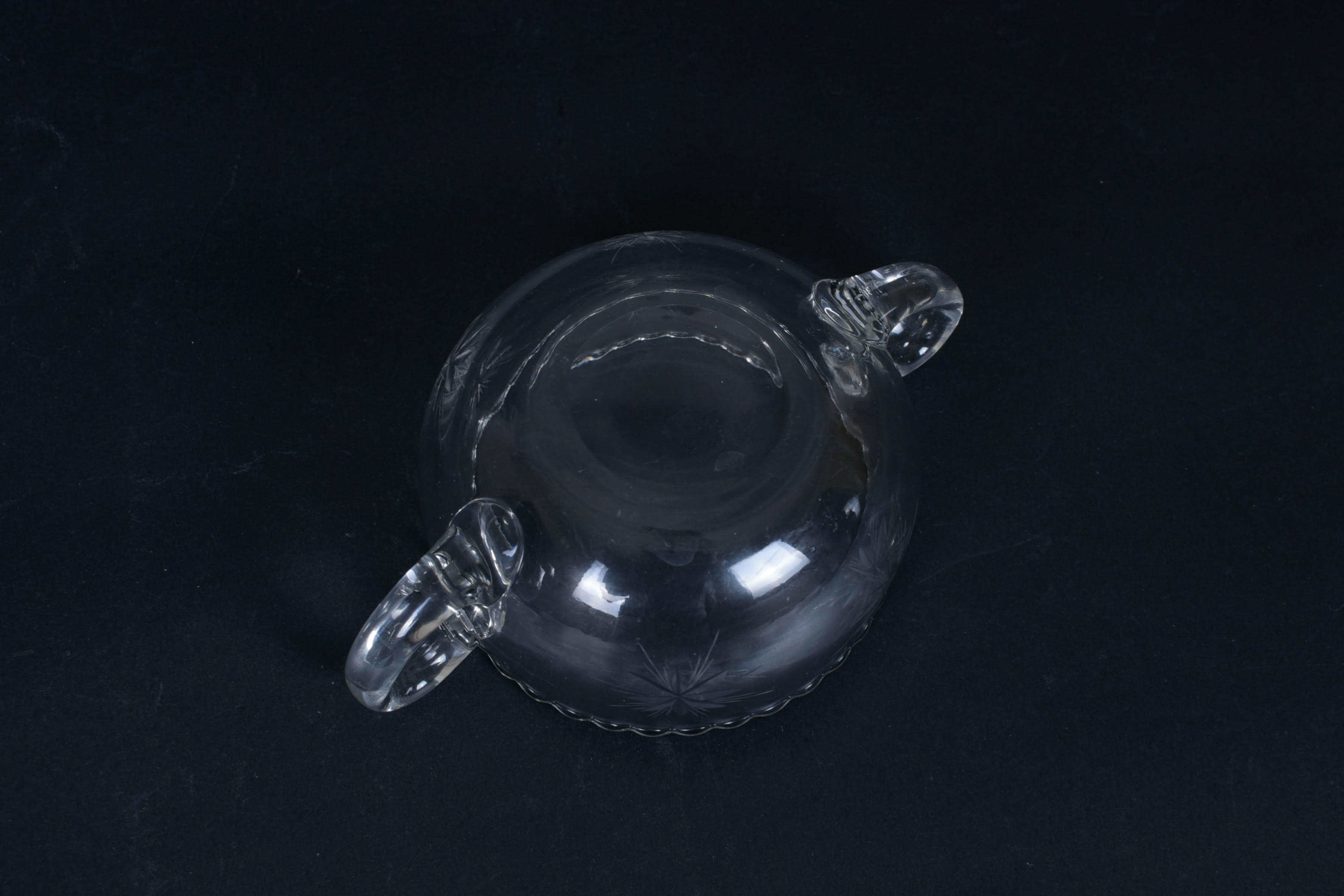 Cut Glass Pitcher and Tableware