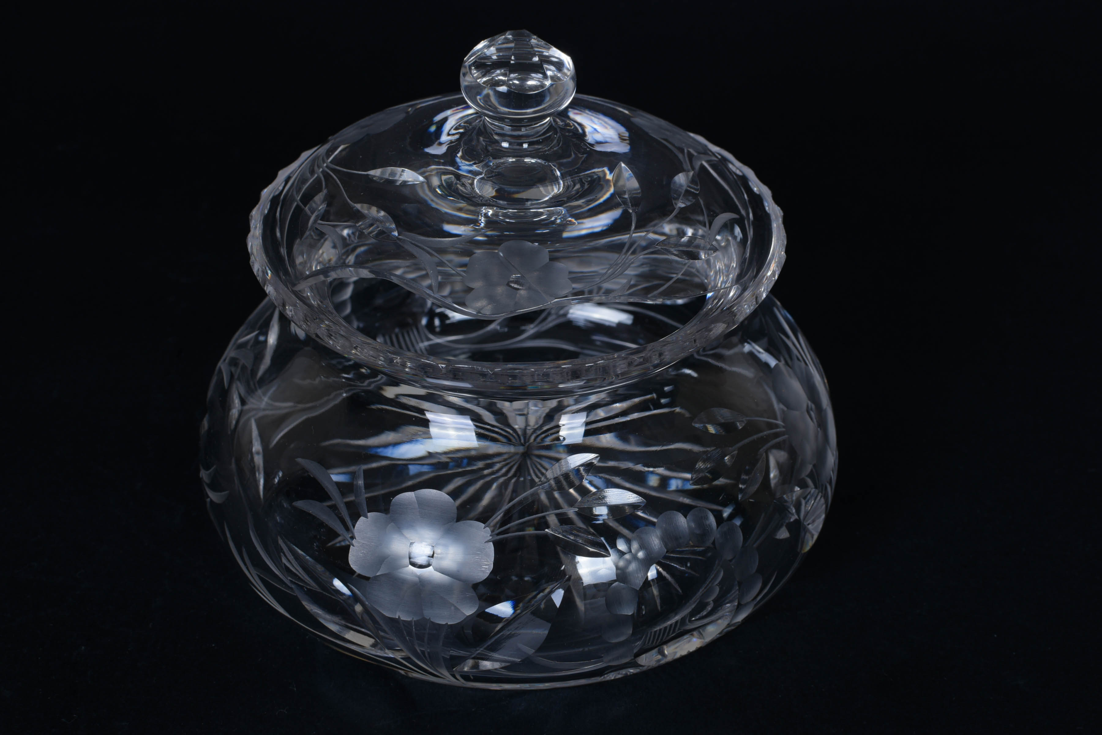 Assortment of Glass and Crystal Dishes