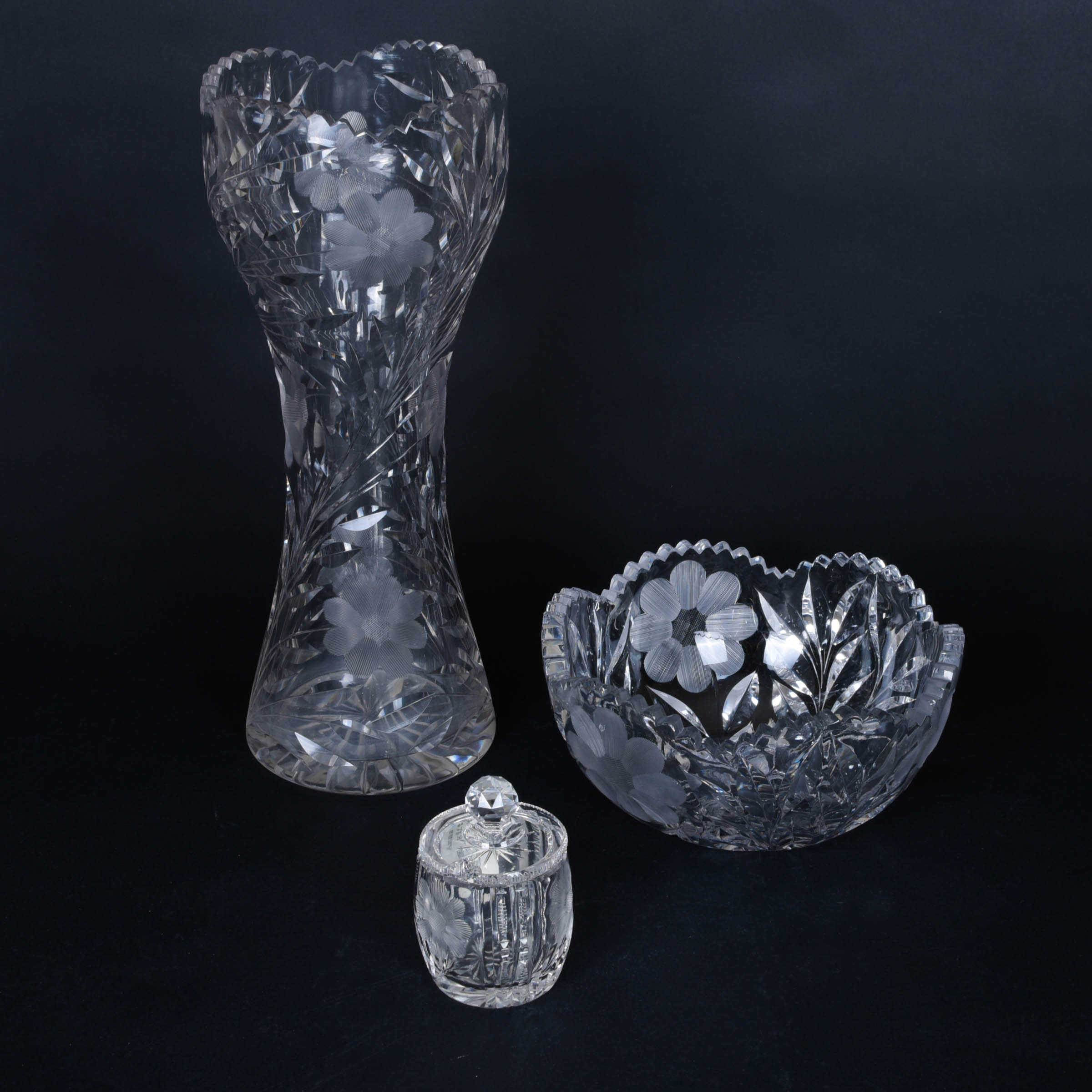 Cut Crystal Grouping