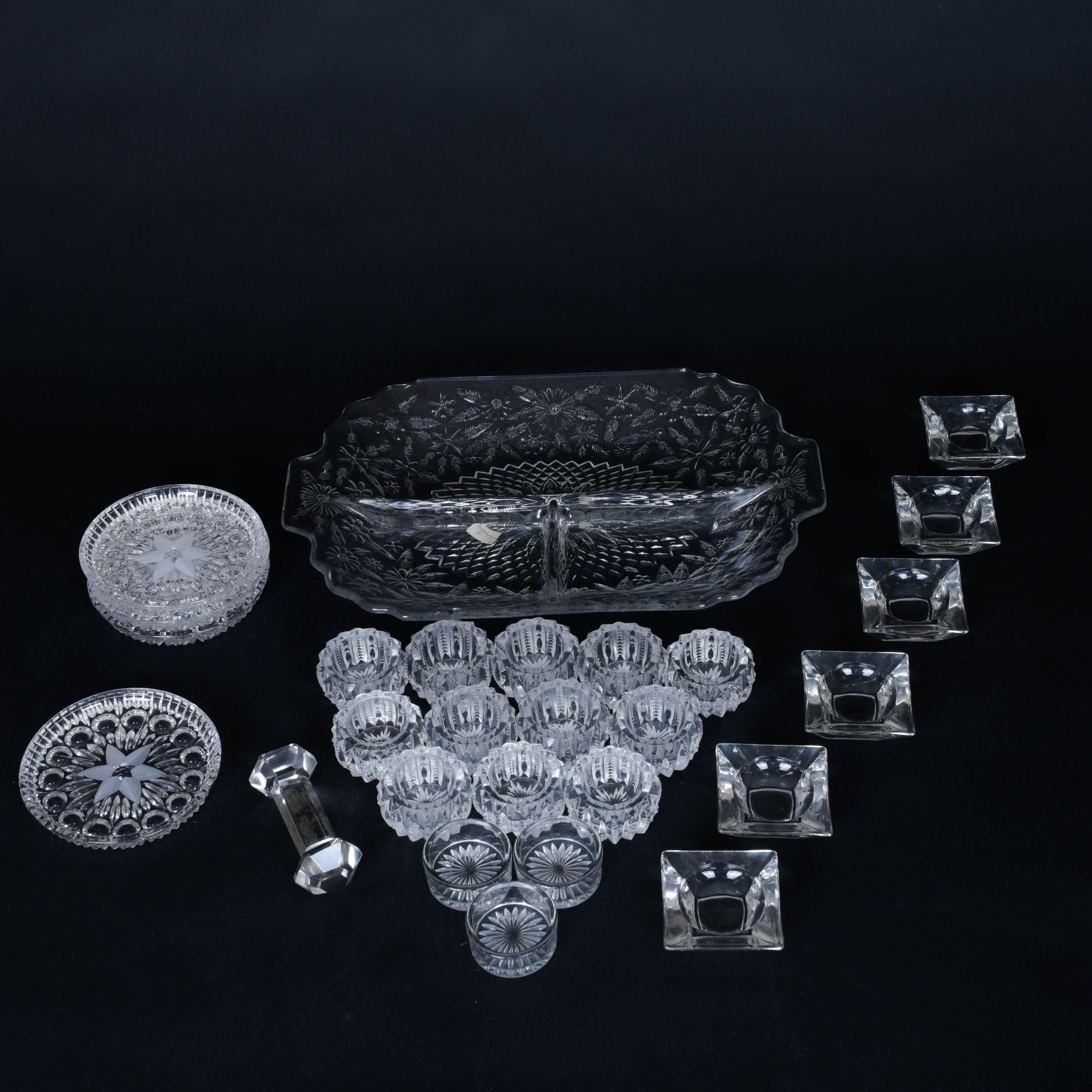 Vintage Dining Table Glass Accessories