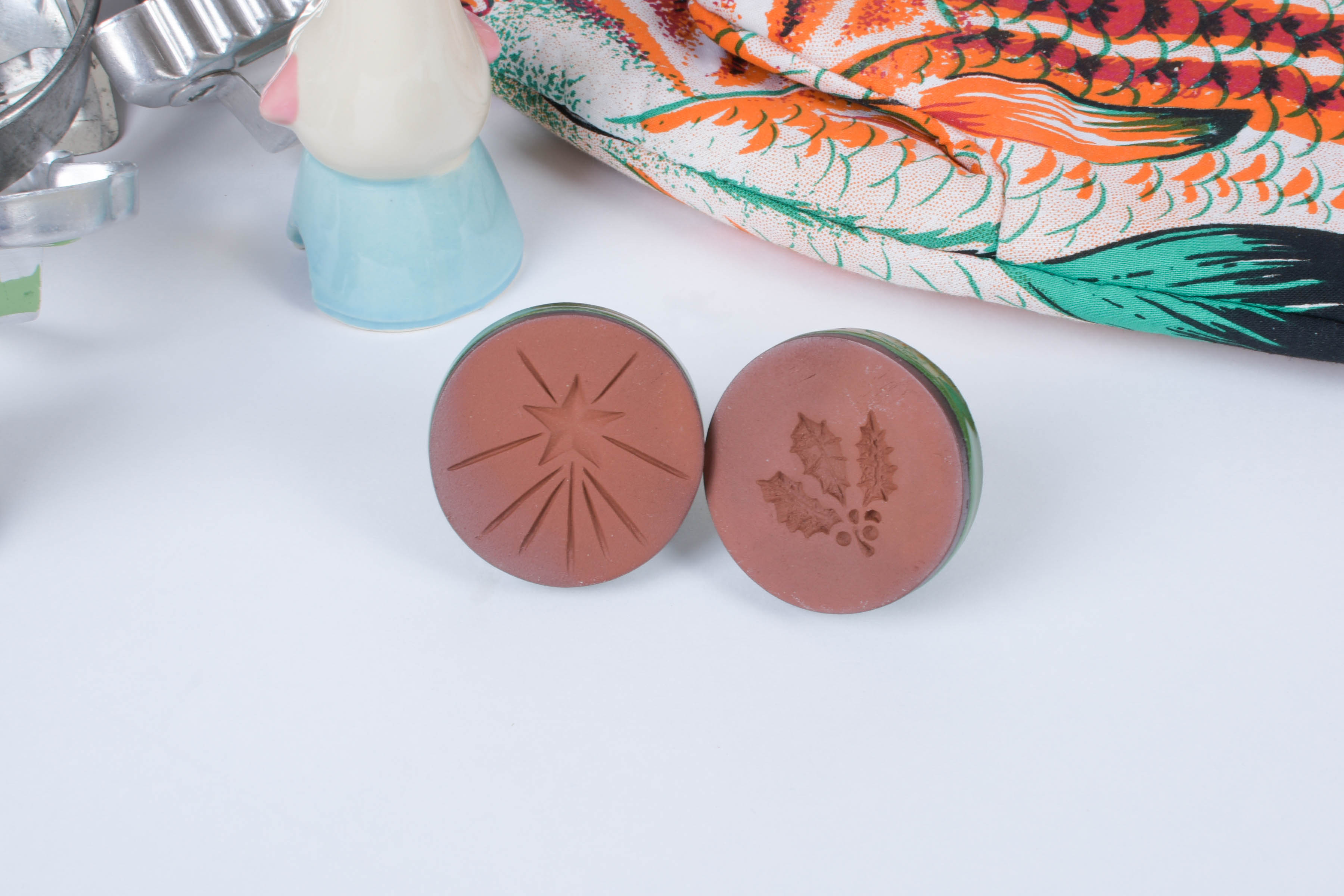 Grouping of Kitchenware and Cookie Cutters