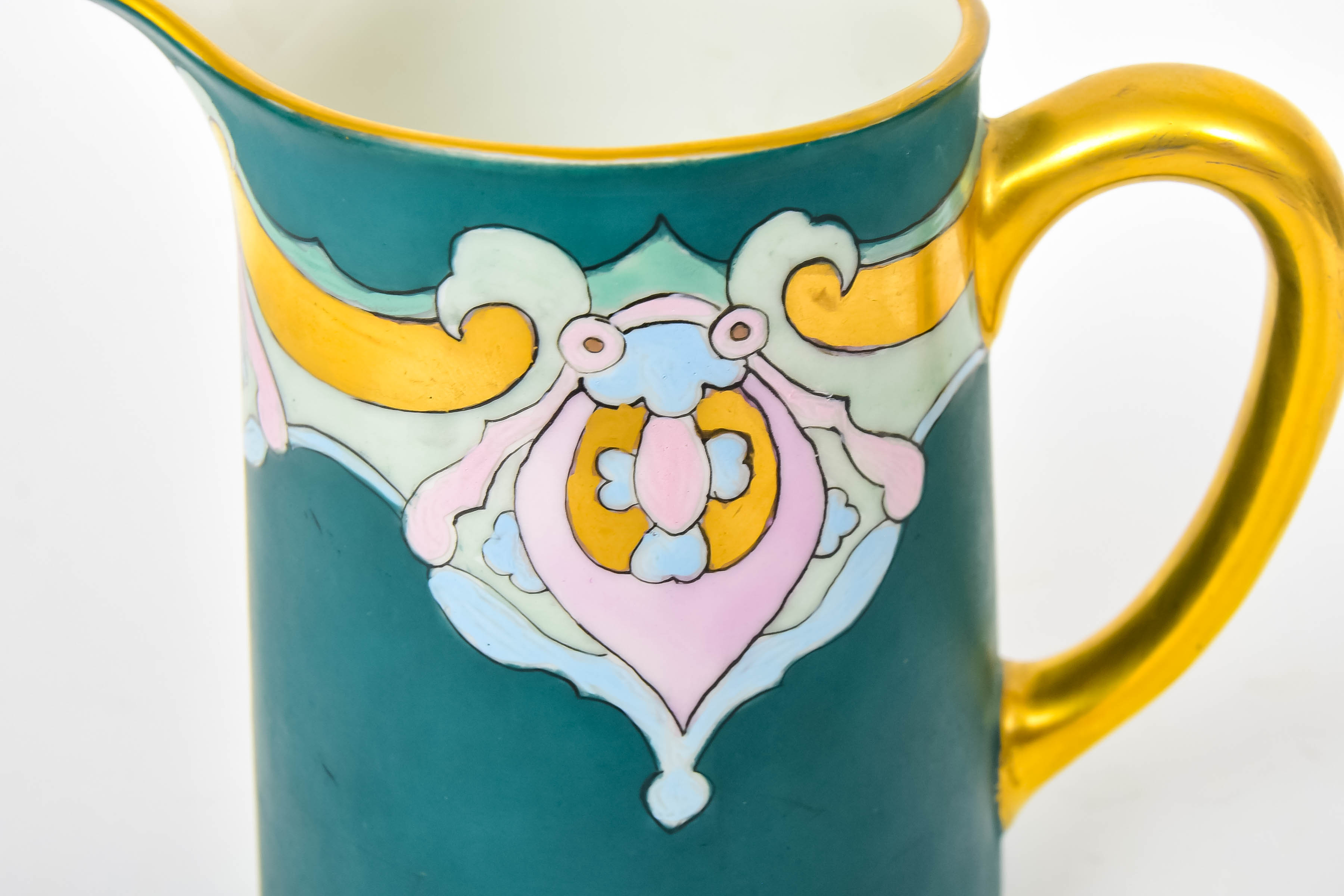 Vintage Limoges Art Nouveau Pitcher