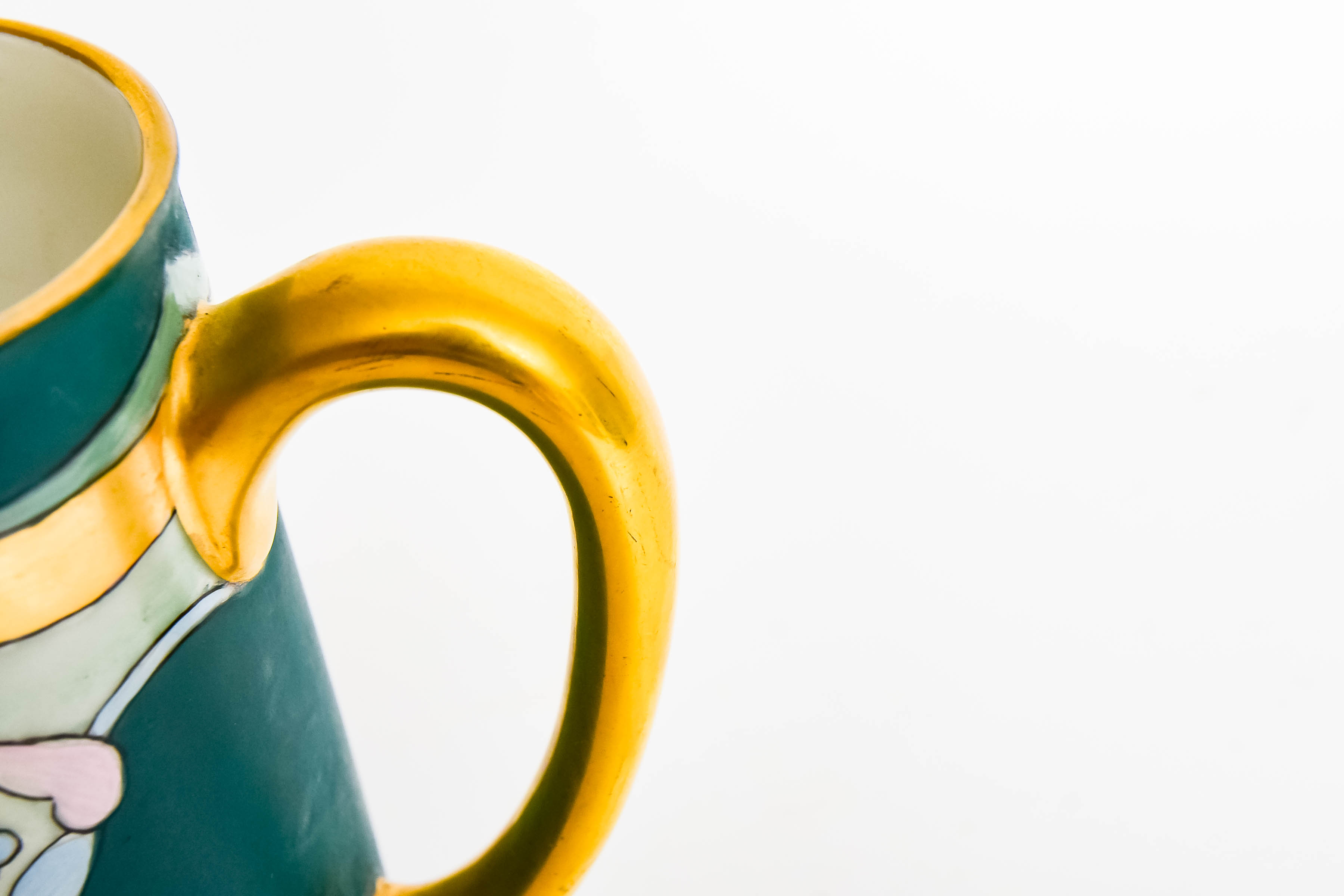 Vintage Limoges Art Nouveau Pitcher