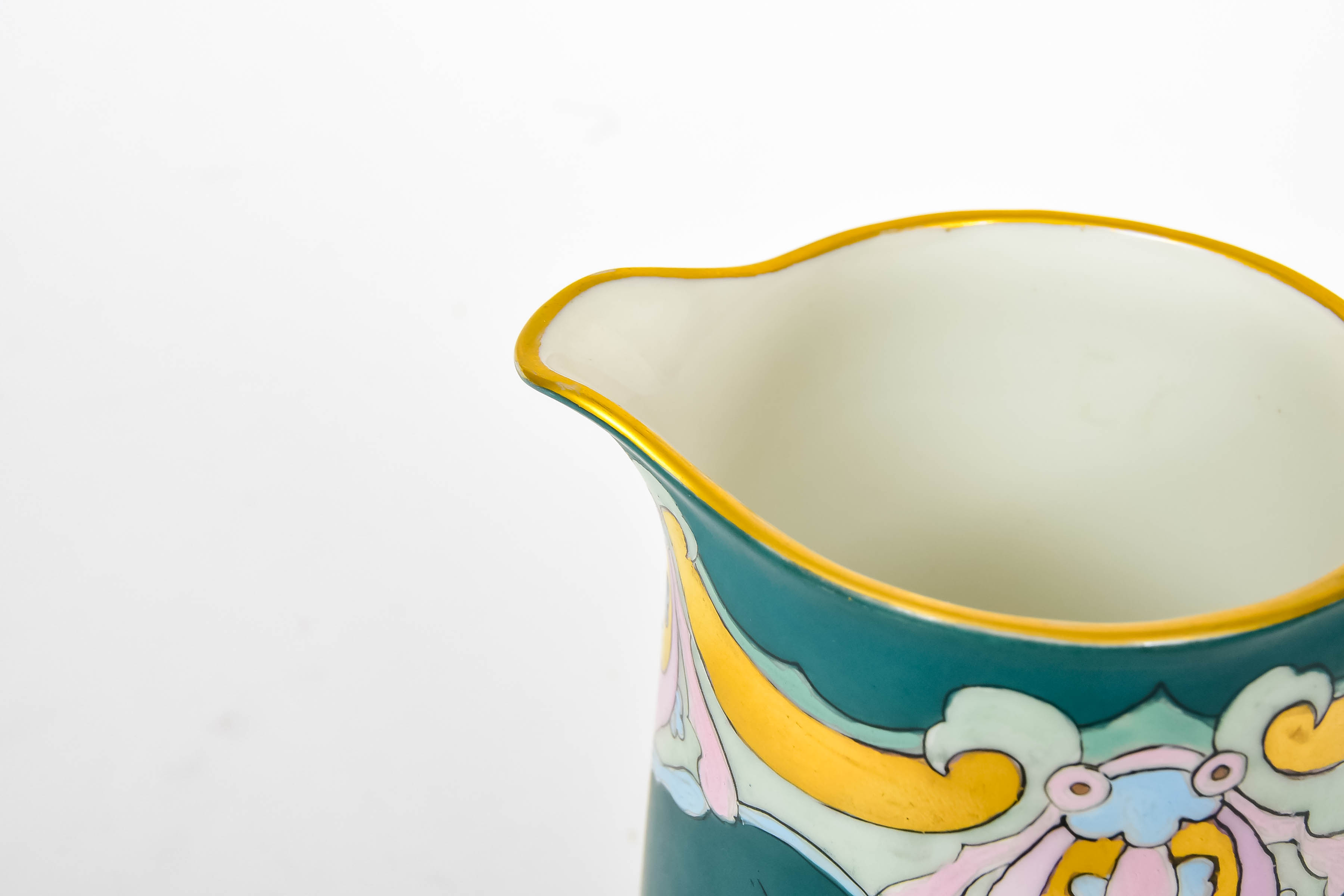 Vintage Limoges Art Nouveau Pitcher