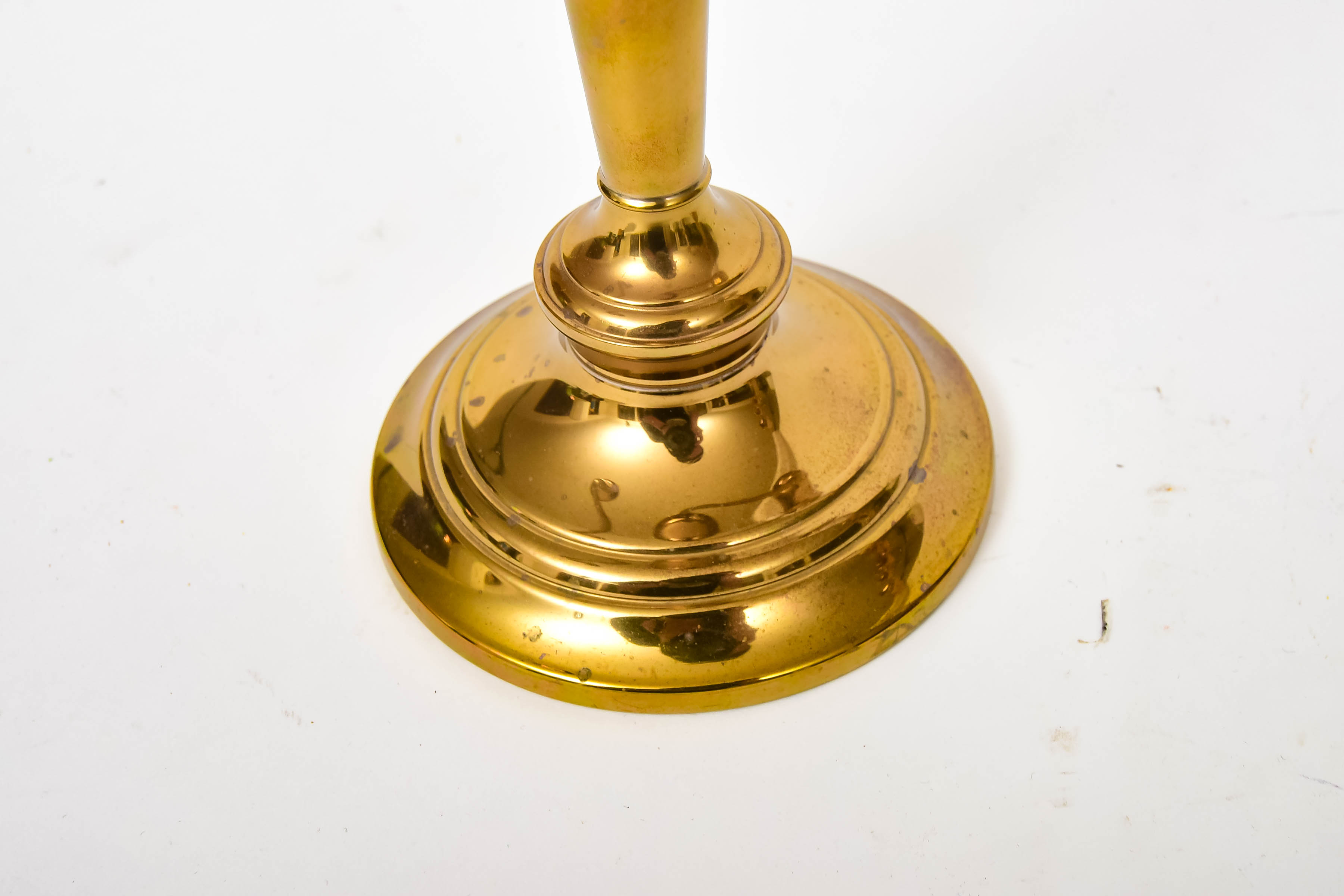 Gorham Brass Compote and Candleabras