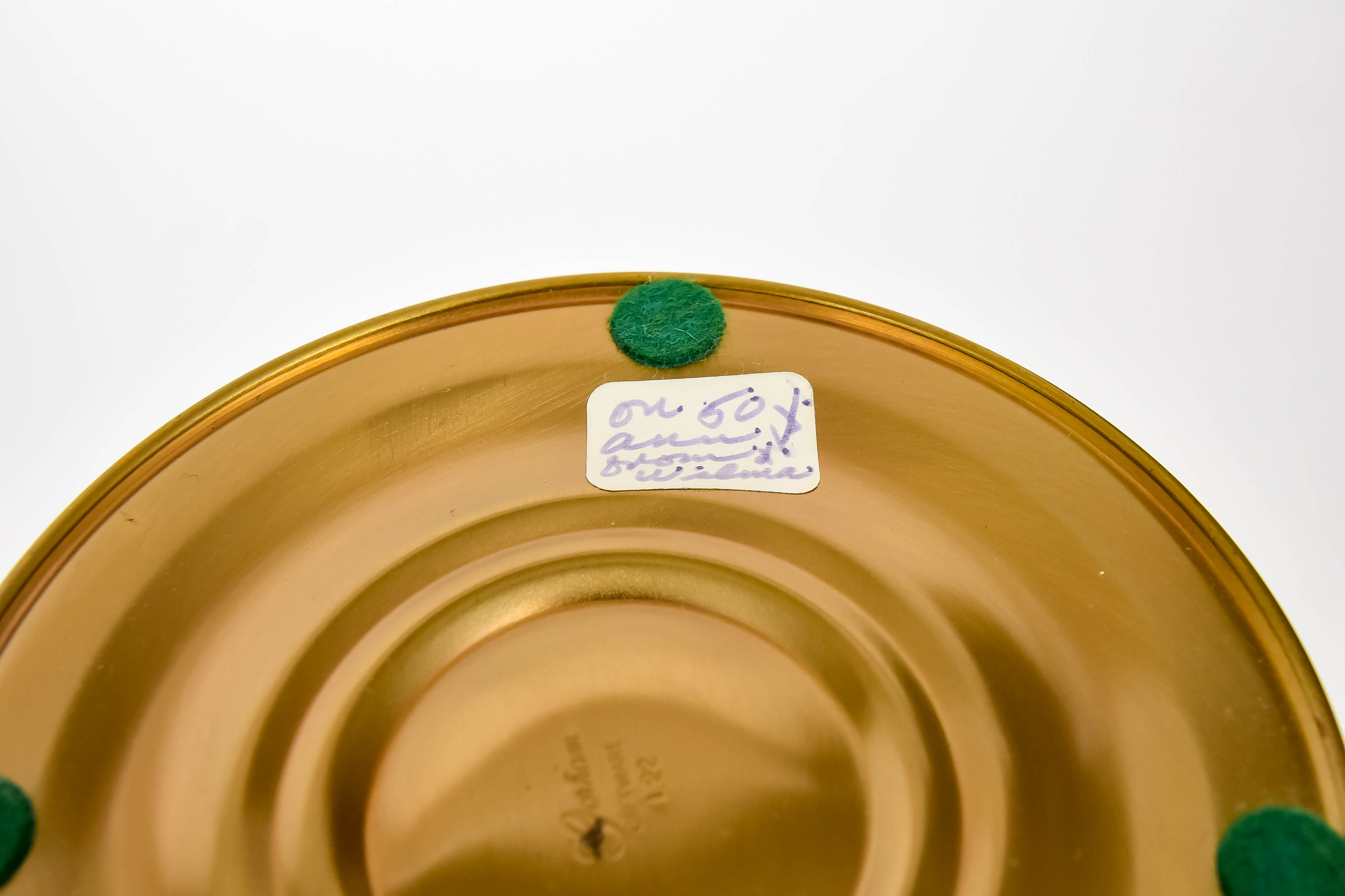 Gorham Brass Compote and Candleabras