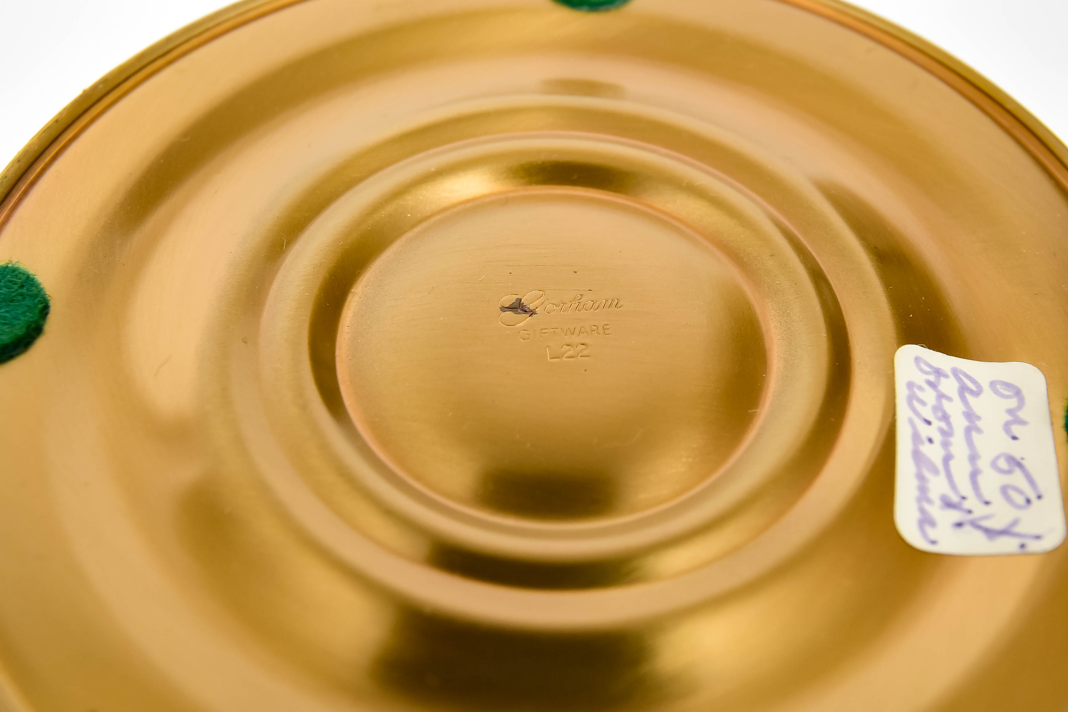 Gorham Brass Compote and Candleabras