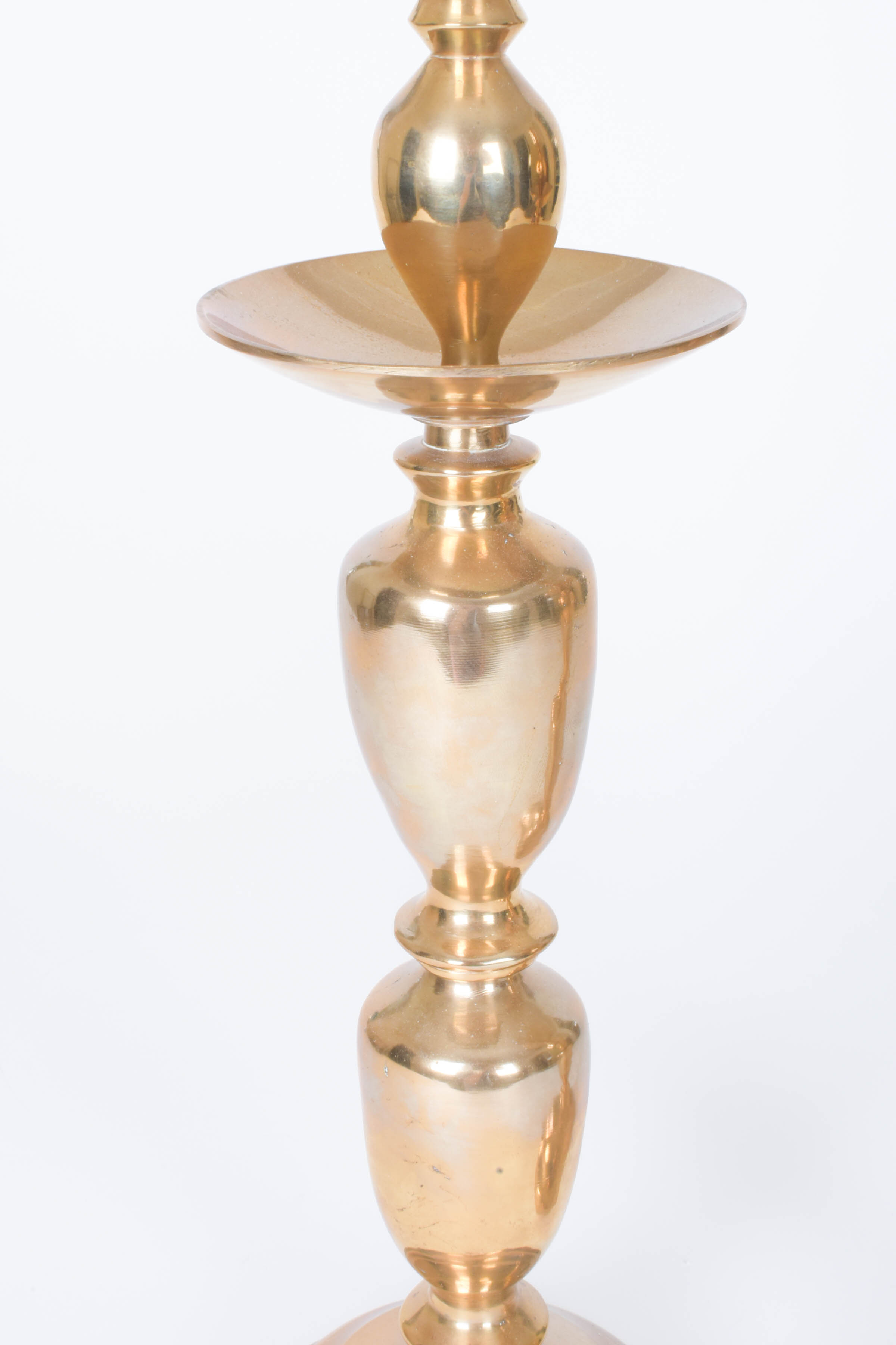 Pair of Brass Candle Holders