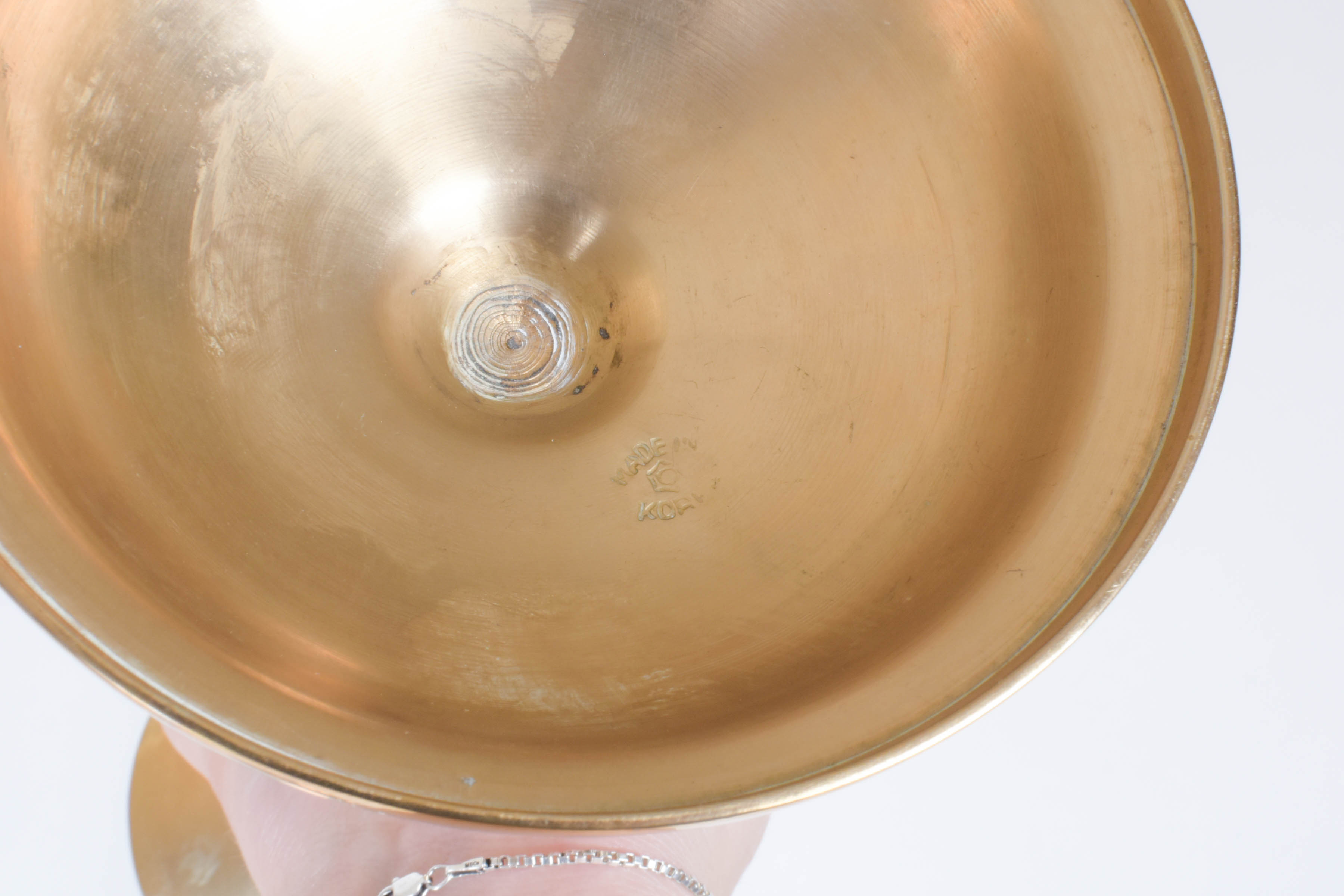 Pair of Brass Candle Holders