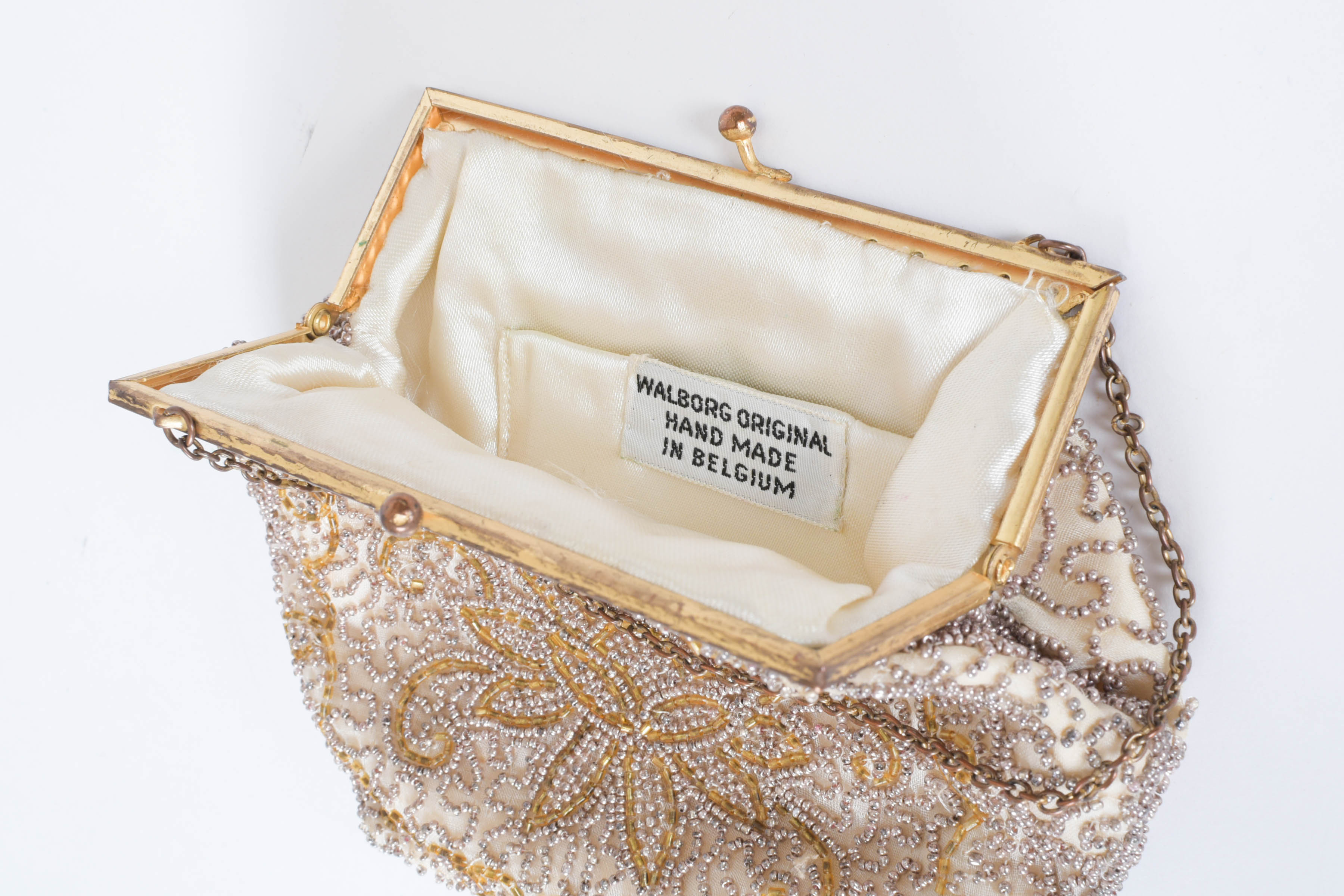 Vintage Walborg Beaded Handbag from Belgium