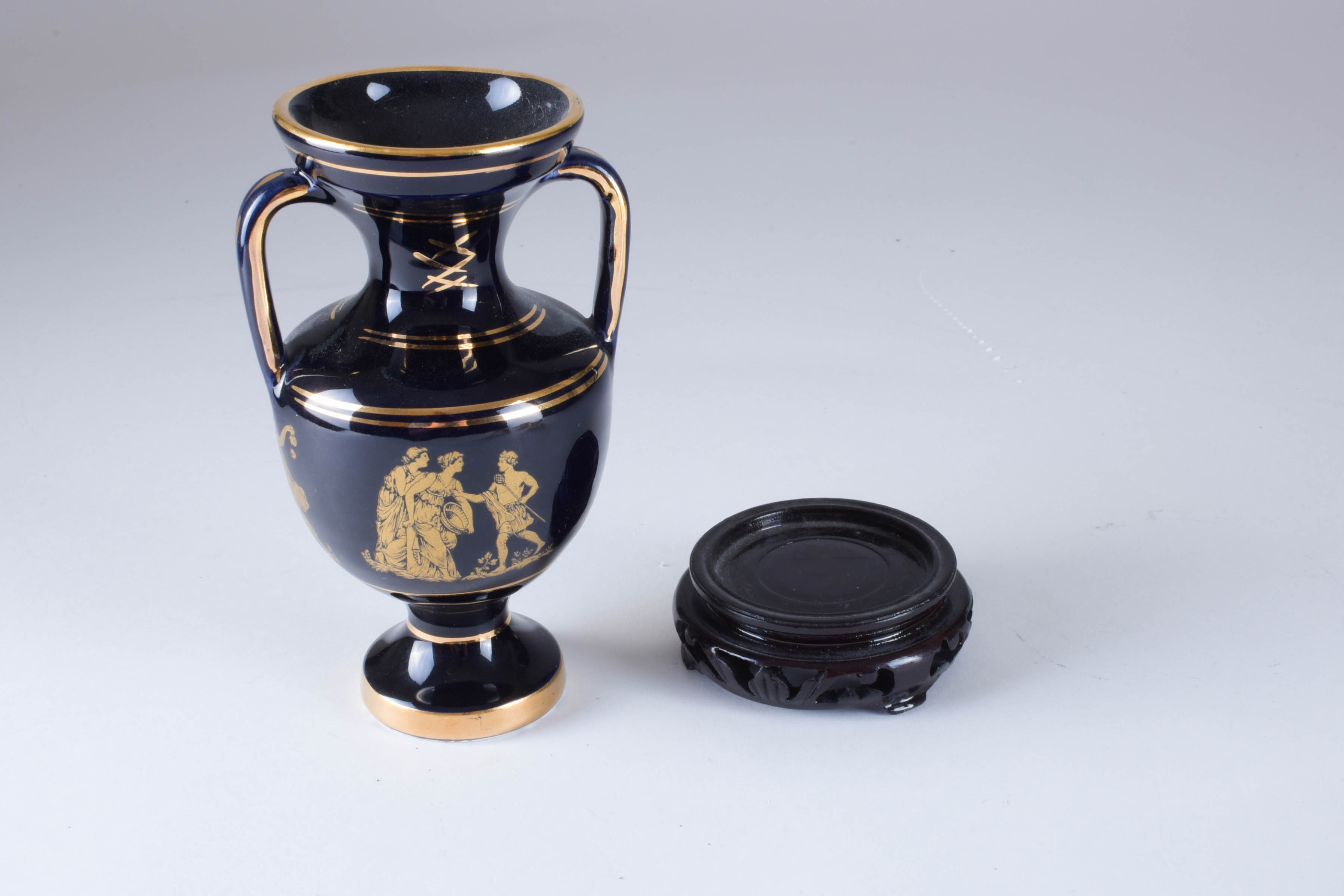 Greek Themed Urn and Boxes