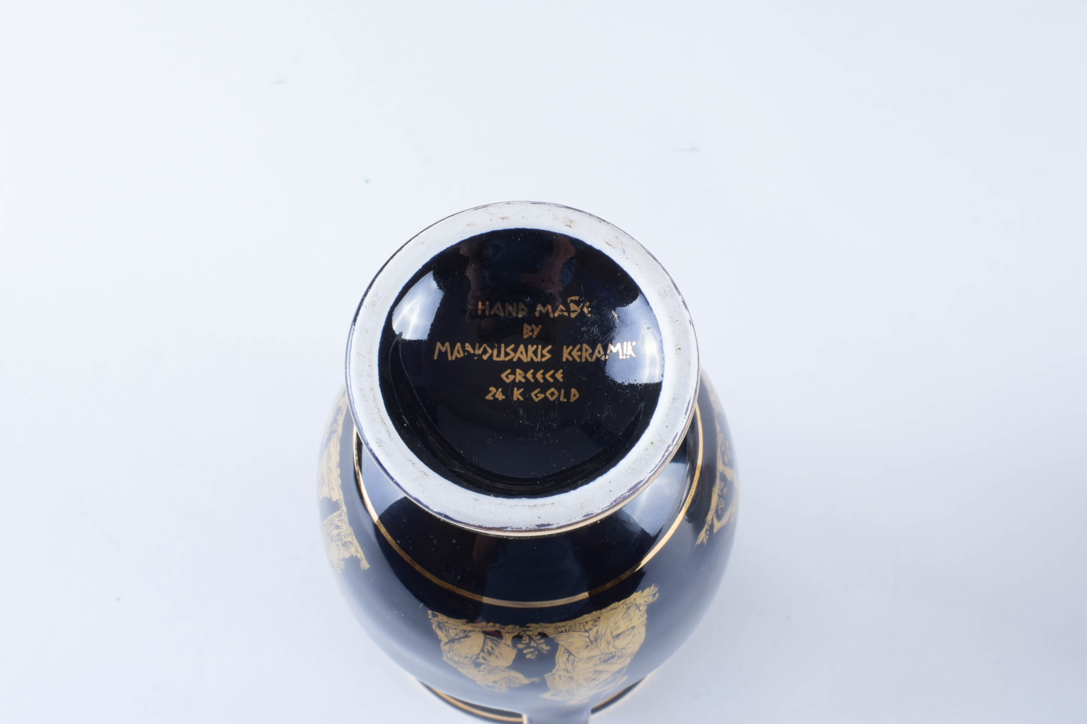 Greek Themed Urn and Boxes