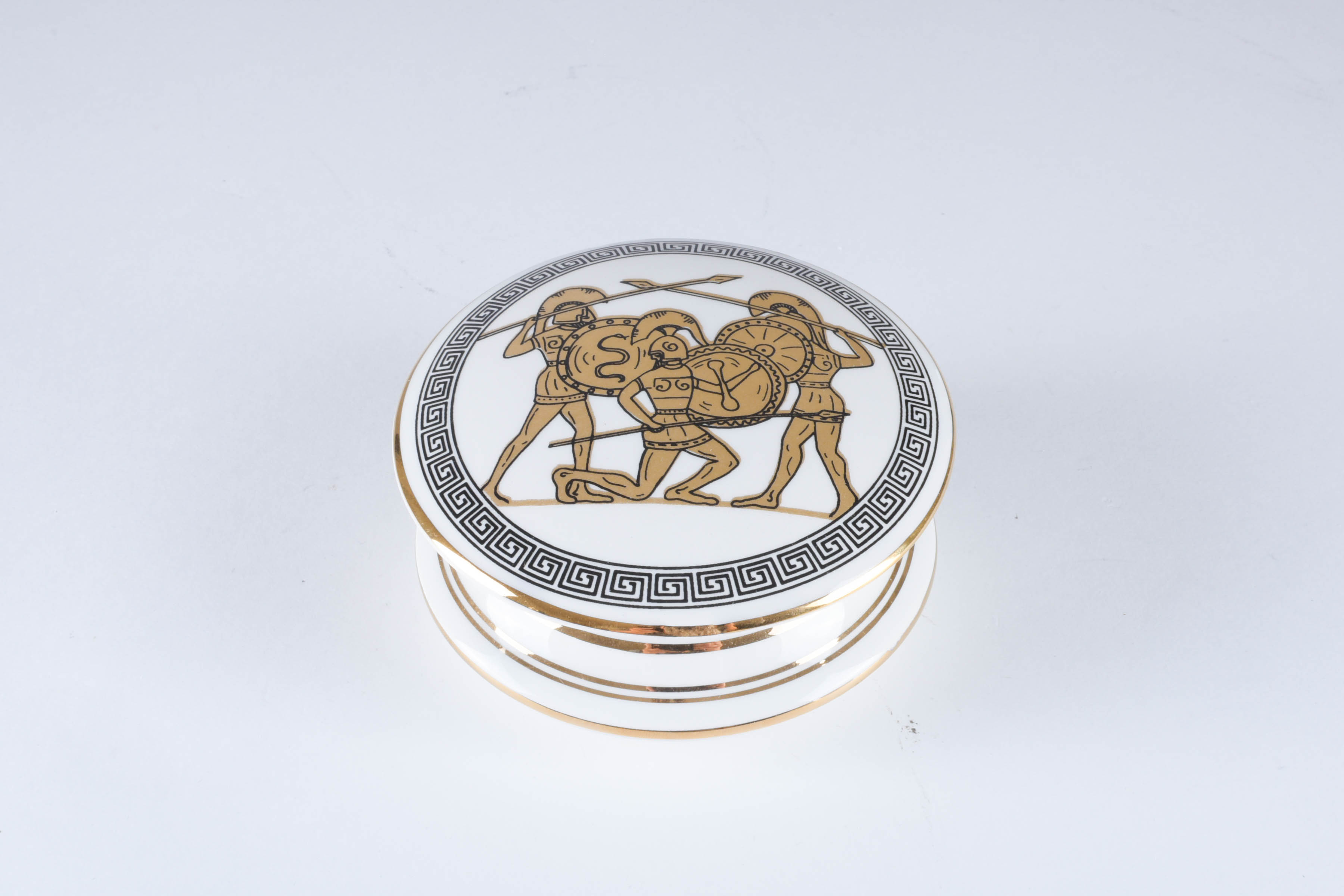 Greek Themed Urn and Boxes