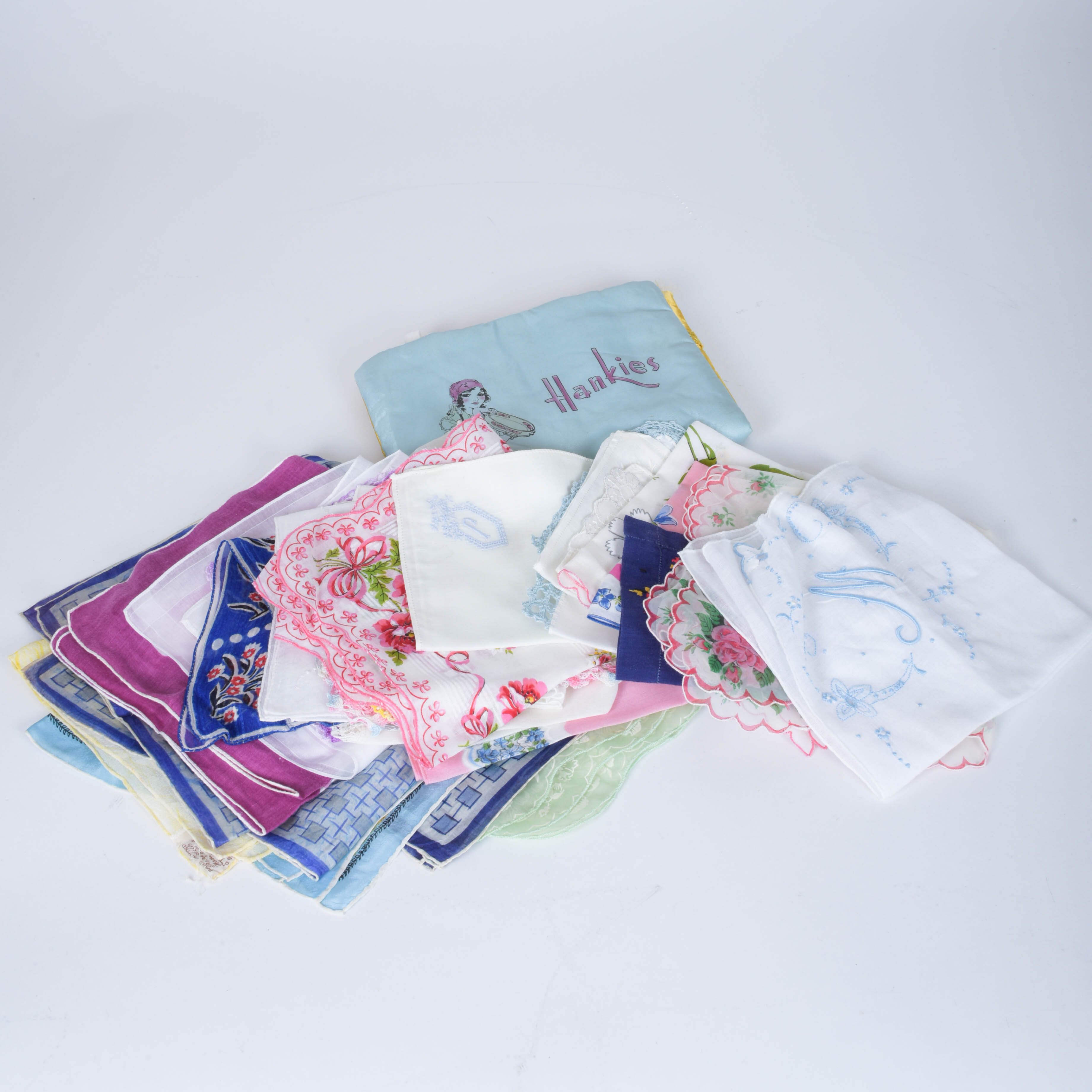 Collection of Vintage Hankies