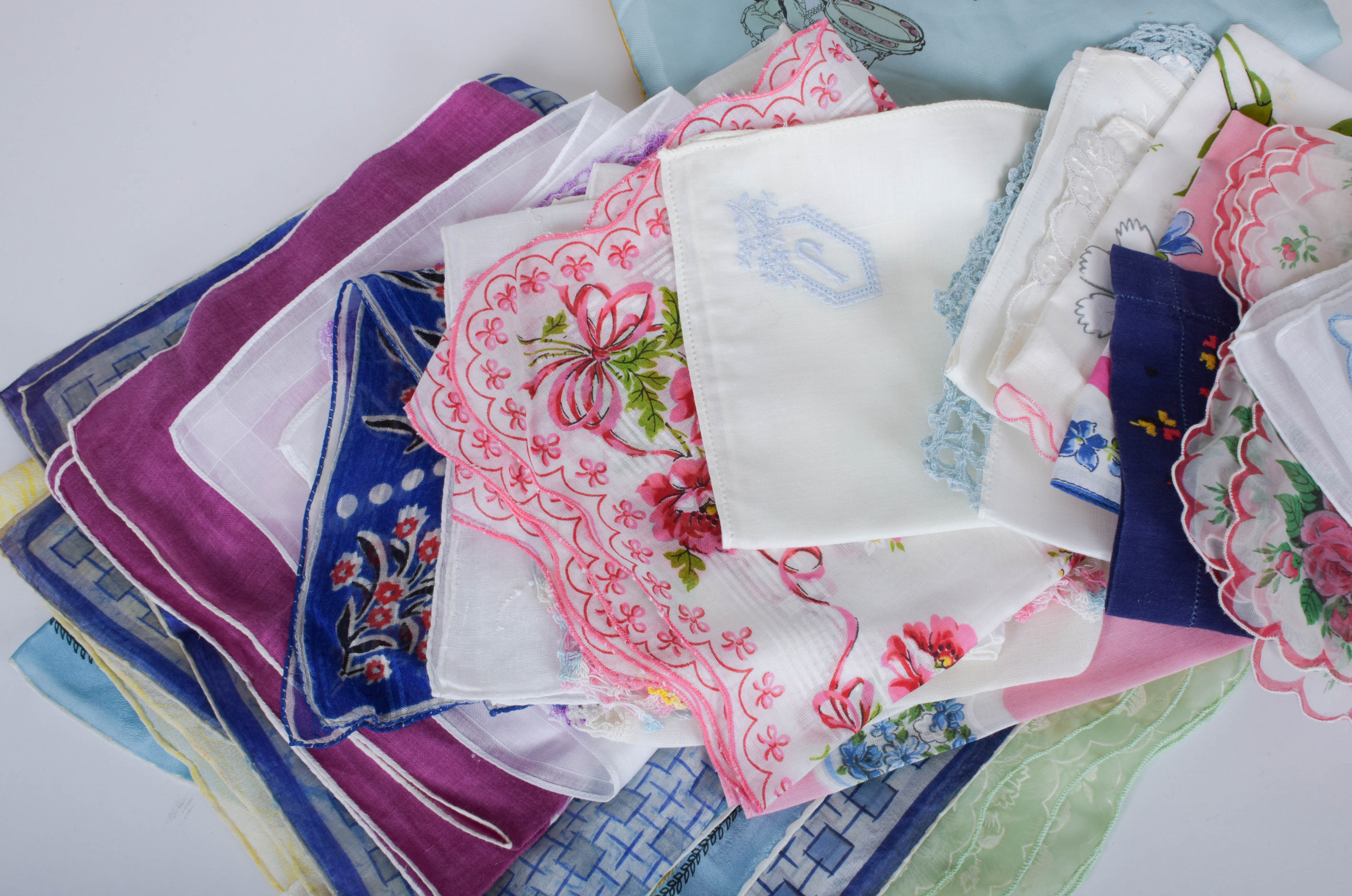 Collection of Vintage Hankies