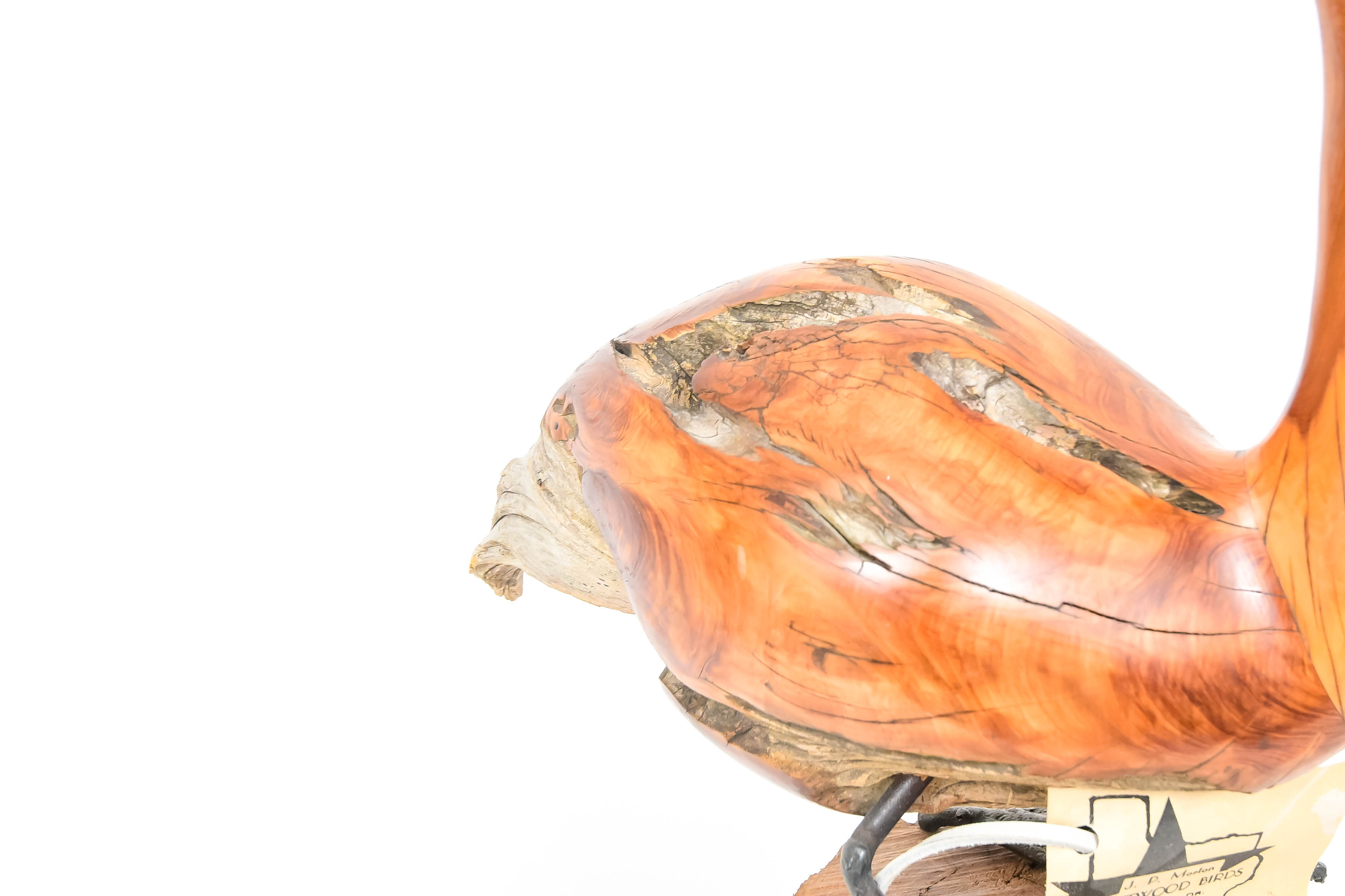 Driftwood Pelican Sculpture