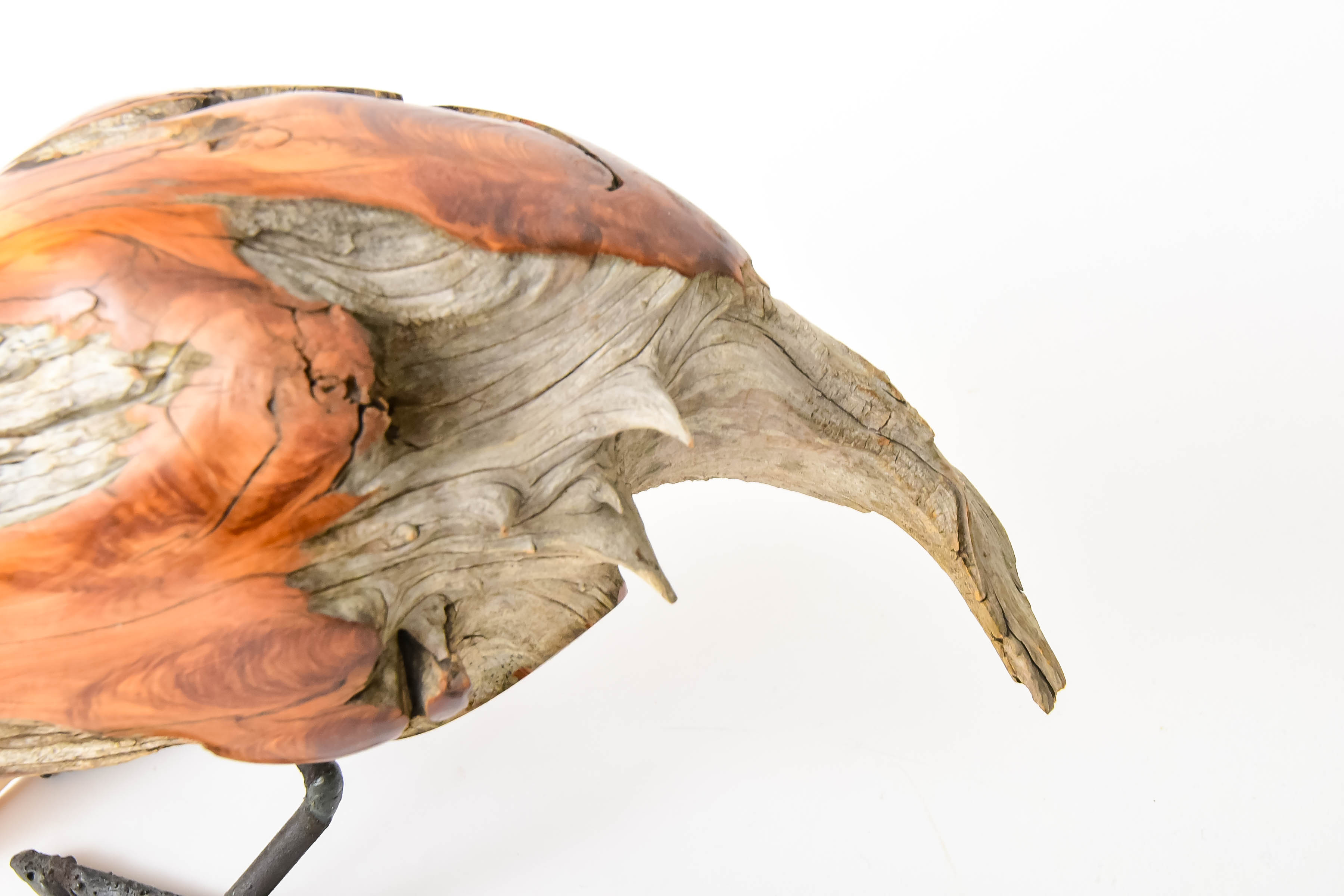 Driftwood Pelican Sculpture