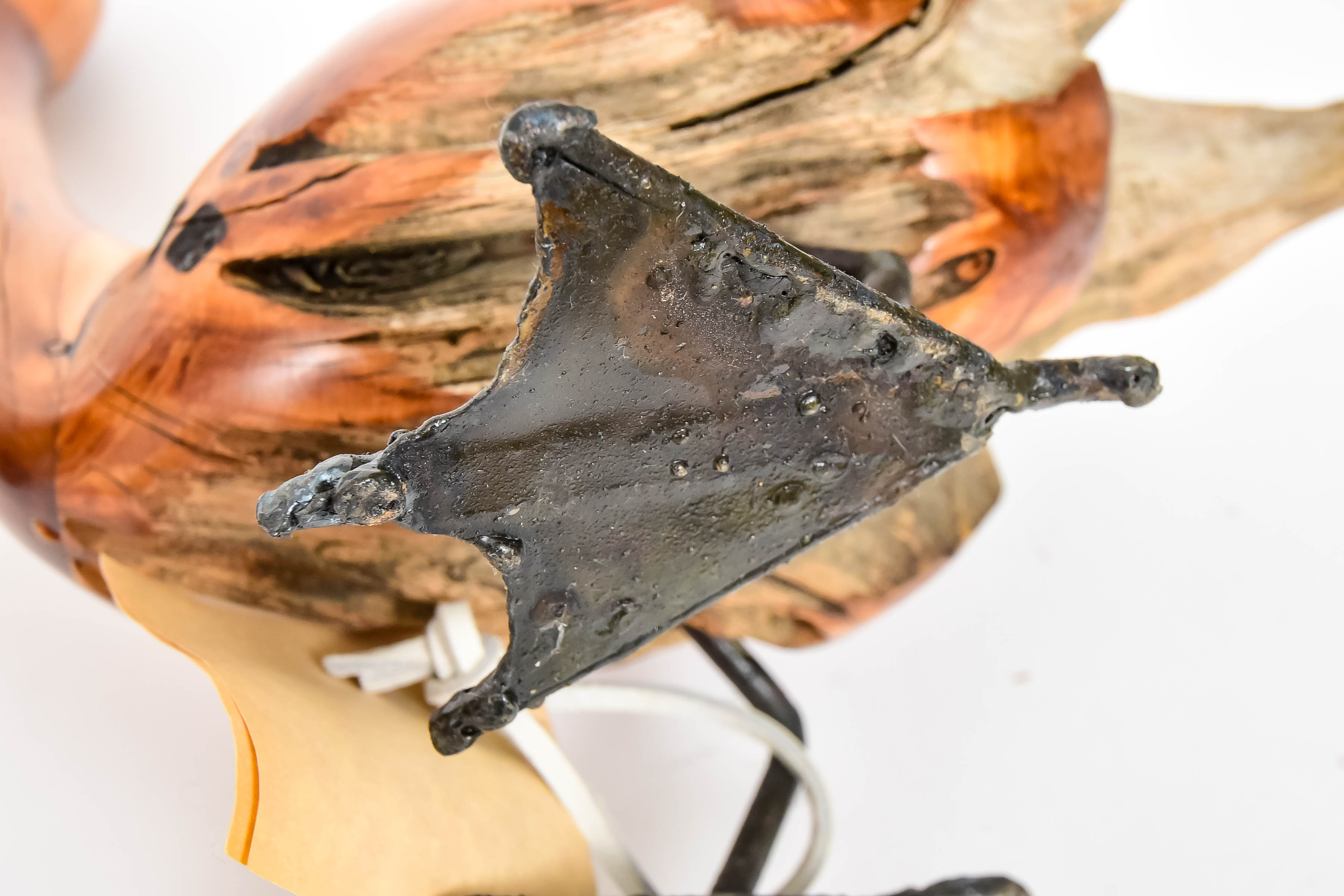 Driftwood Pelican Sculpture