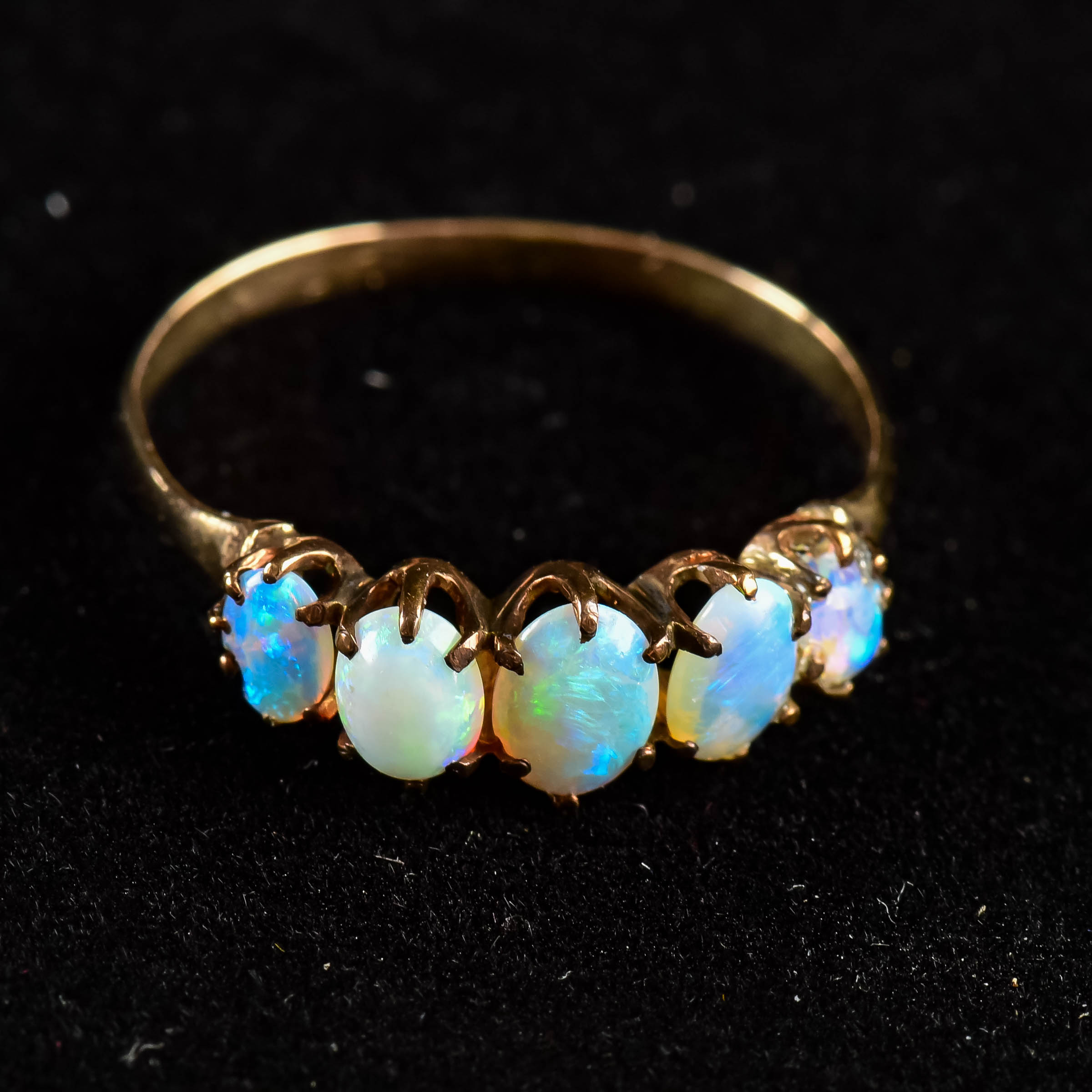 Antique Gold and Opal Ring