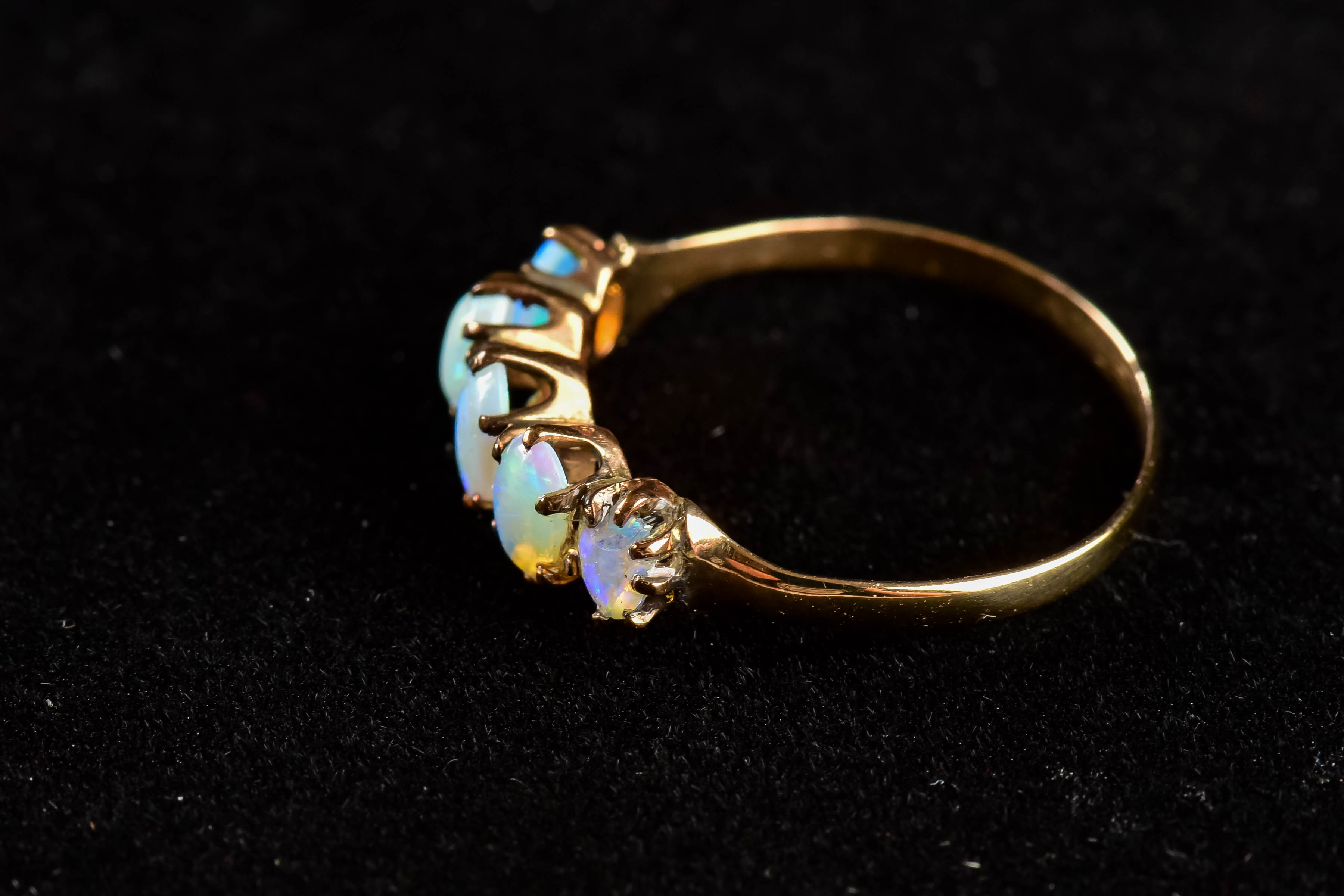 Antique Gold and Opal Ring