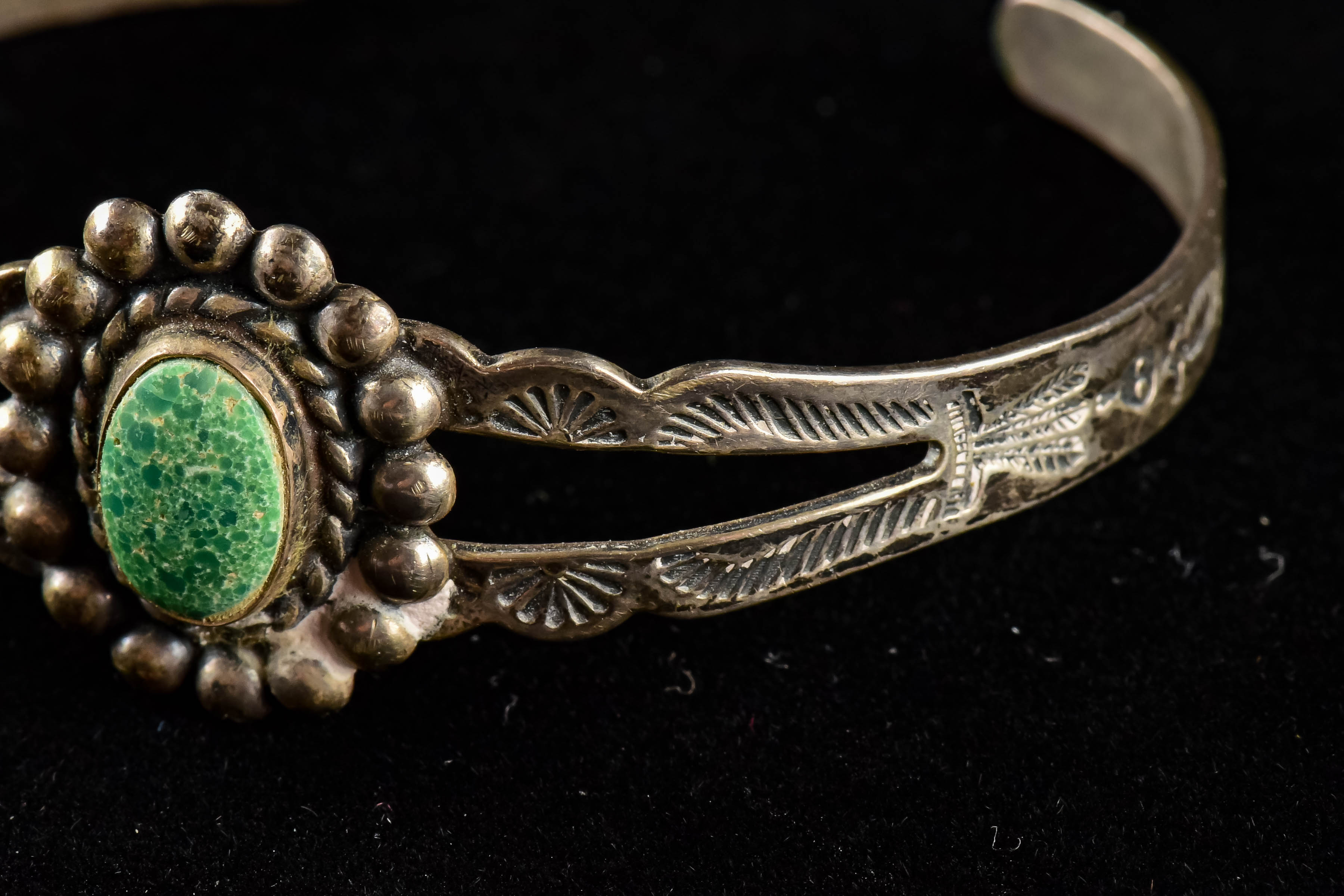 Vintage Handmade Turquoise Bracelet