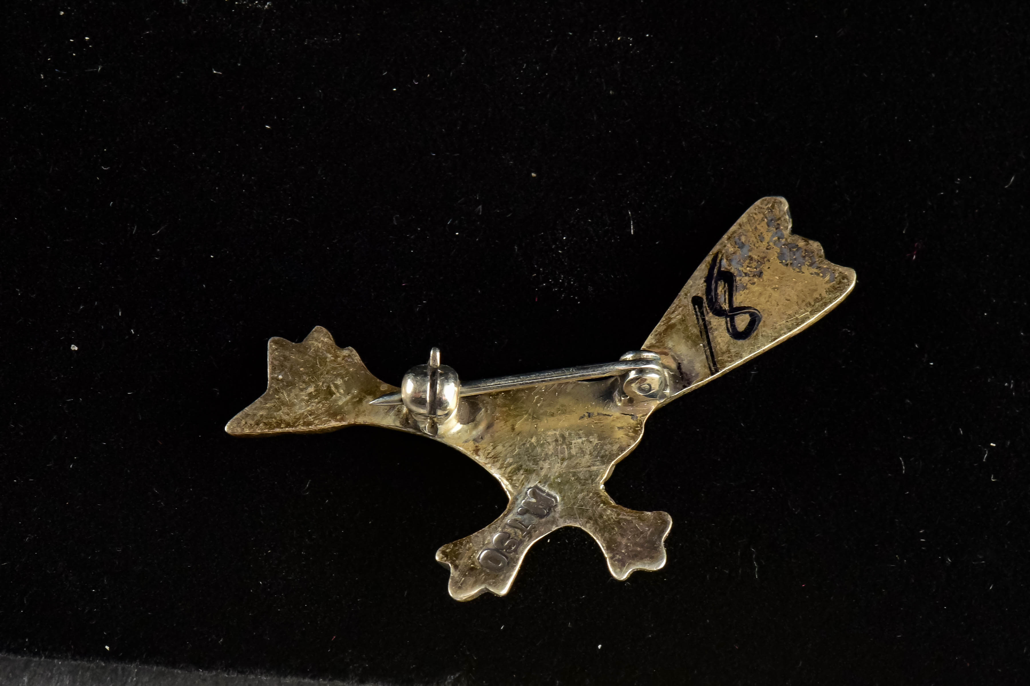 Turquoise Brooch Trio