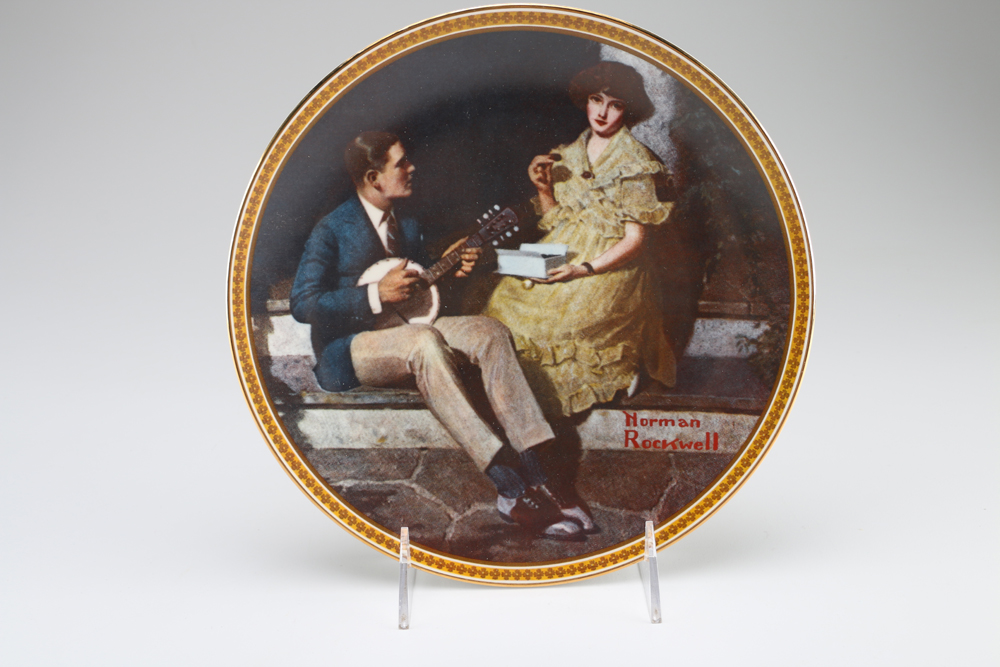 Norman Rockwell Plates