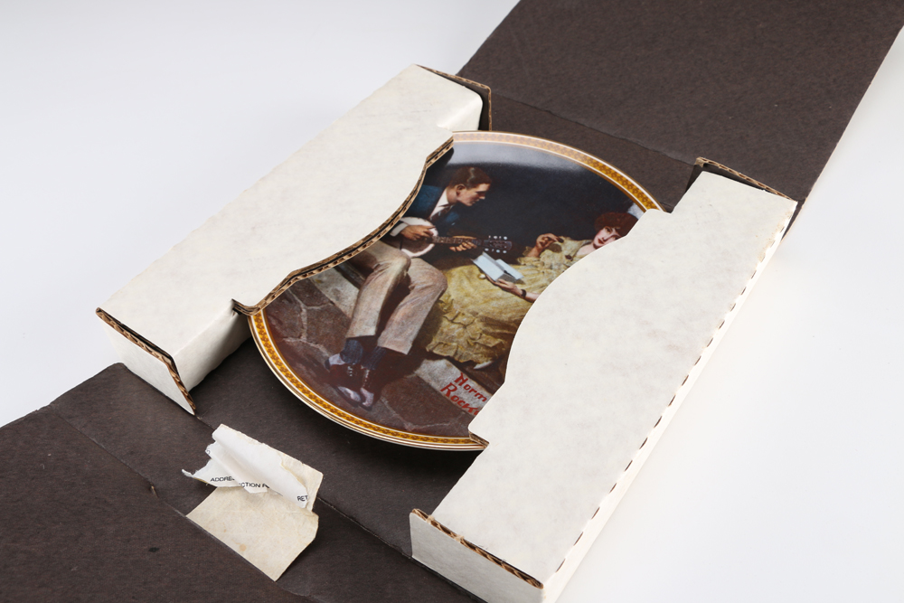 Norman Rockwell Plates