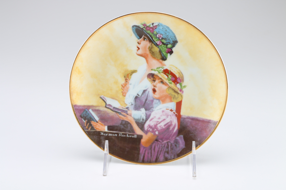 Norman Rockwell Plates