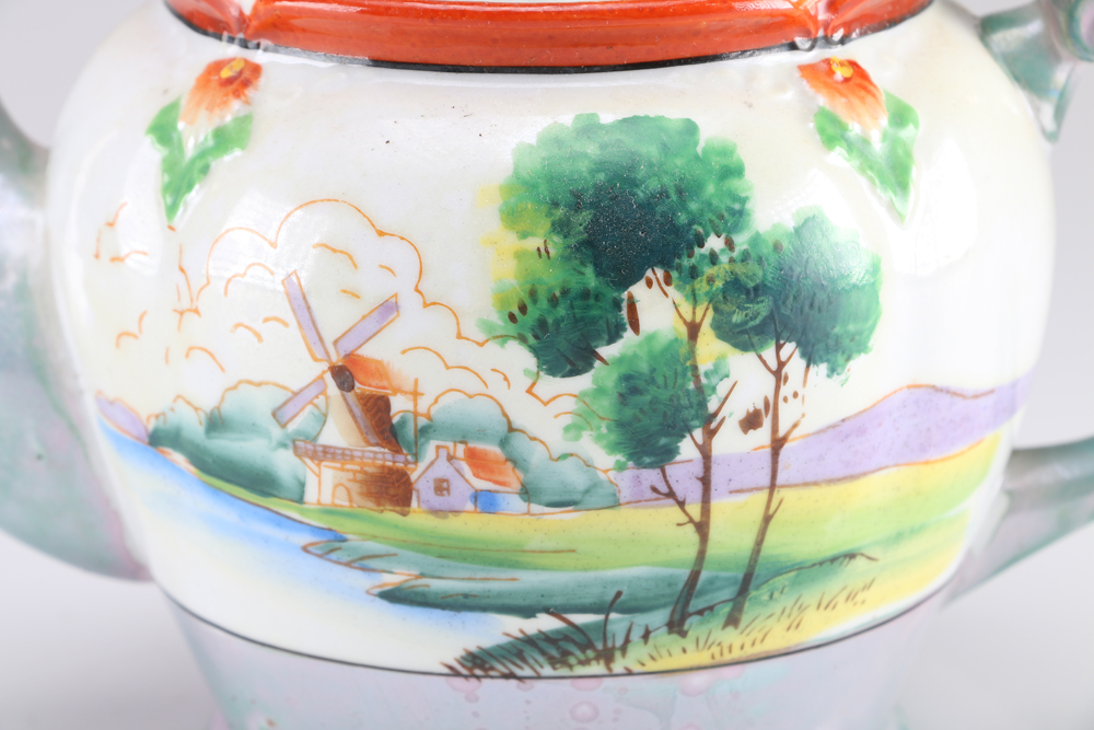 Vintage Erphila Czechoslovakia Handled Jug and Japanese Teapot