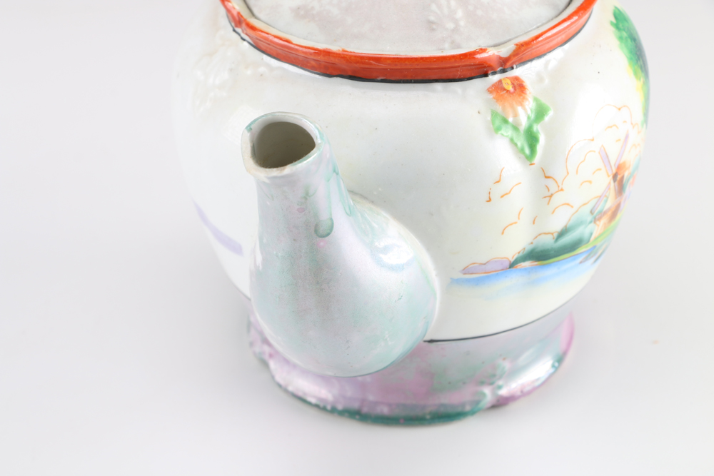 Vintage Erphila Czechoslovakia Handled Jug and Japanese Teapot