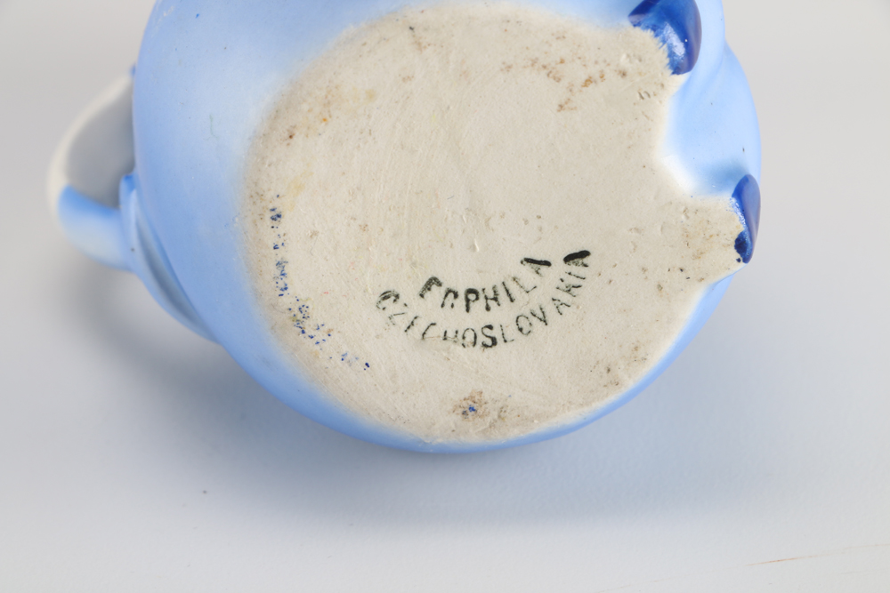 Vintage Erphila Czechoslovakia Handled Jug and Japanese Teapot