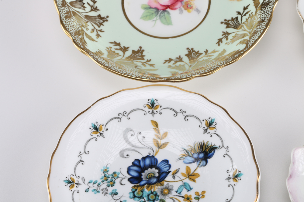 Collection of Floral Serveware